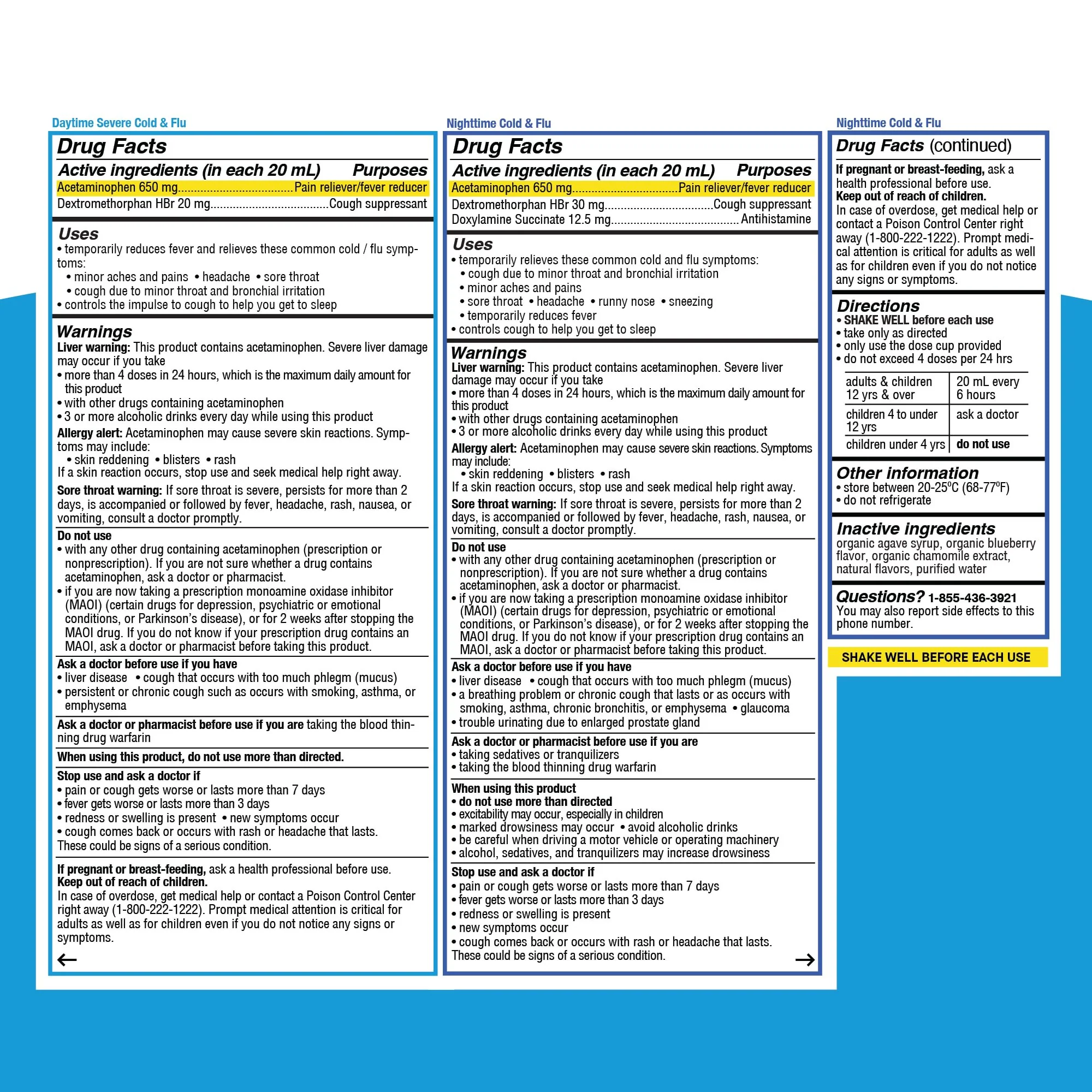 Daytime & Nighttime Severe Cold & Flu Combo Pack - Image 2