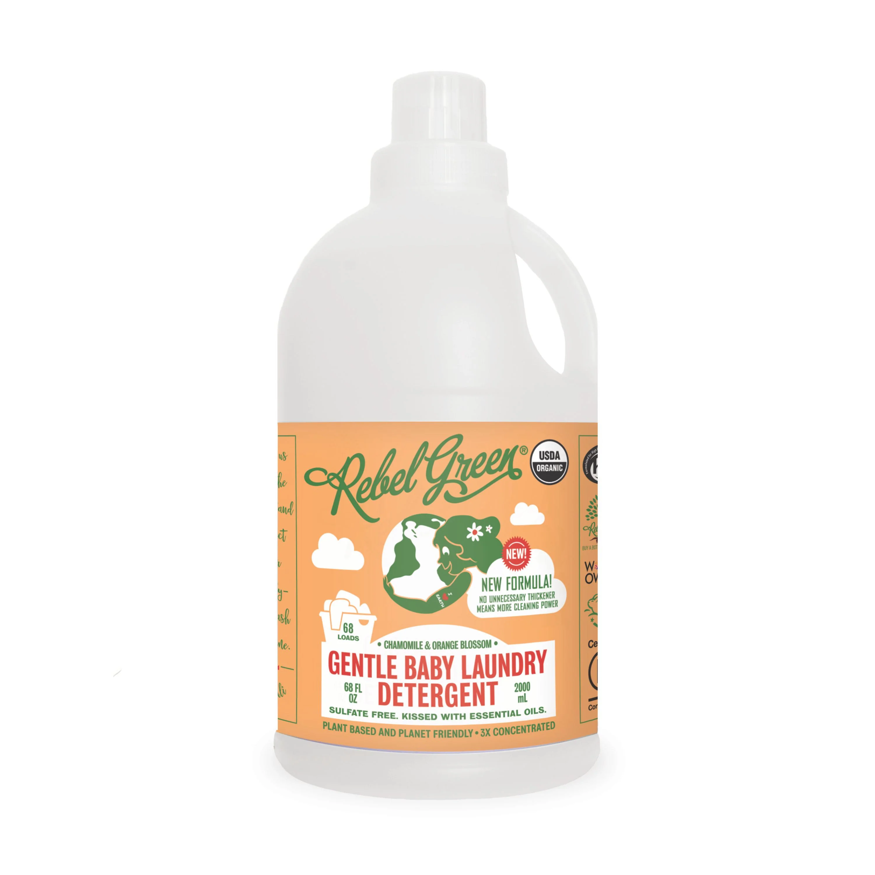 Gentle Baby Laundry Detergent Liquid - 3x Concentrated