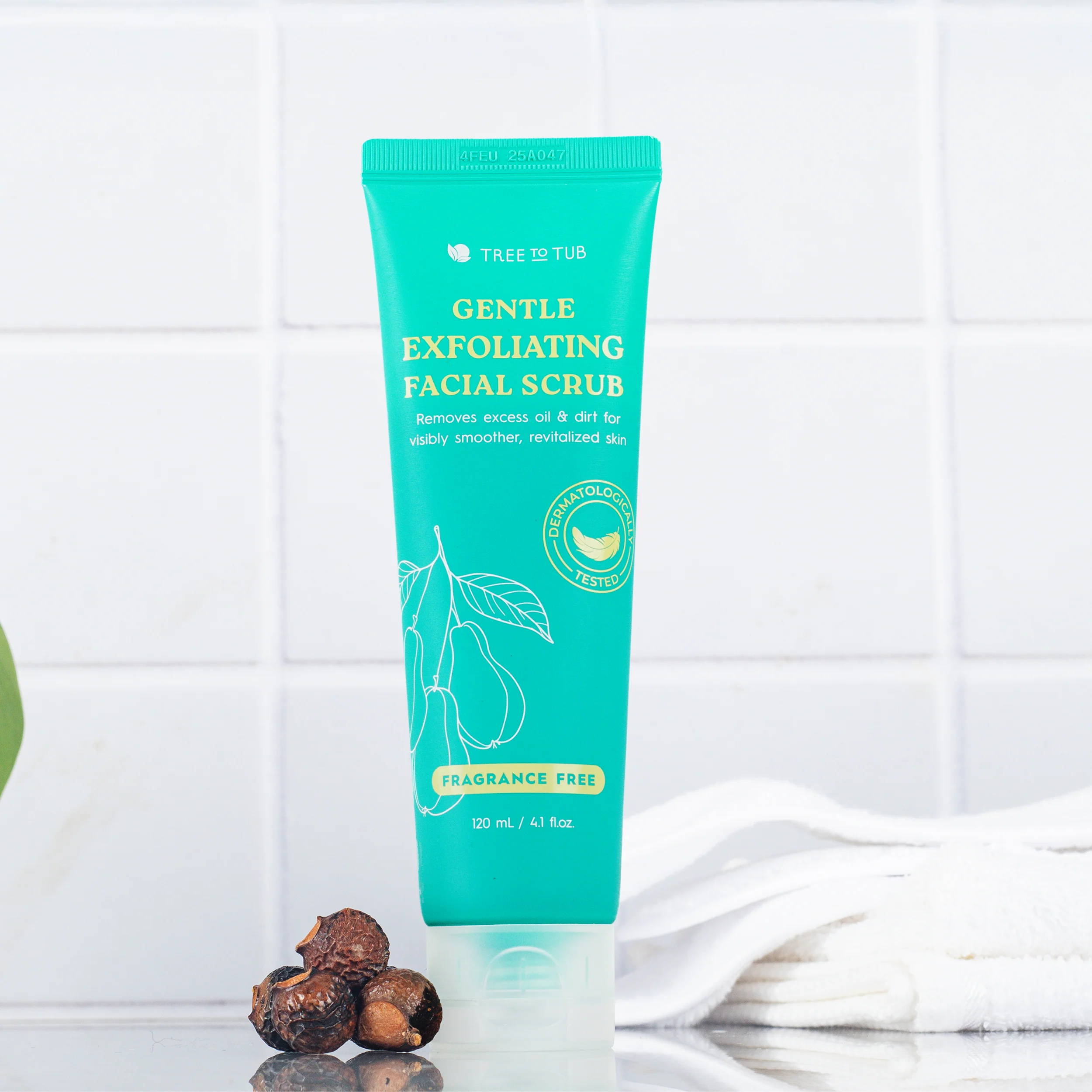 Gentle Exfoliating Face Wash & Cleanser with Salicylic Acid & Natural Micro-Exfoliators for Revitalized Skin - Image 4