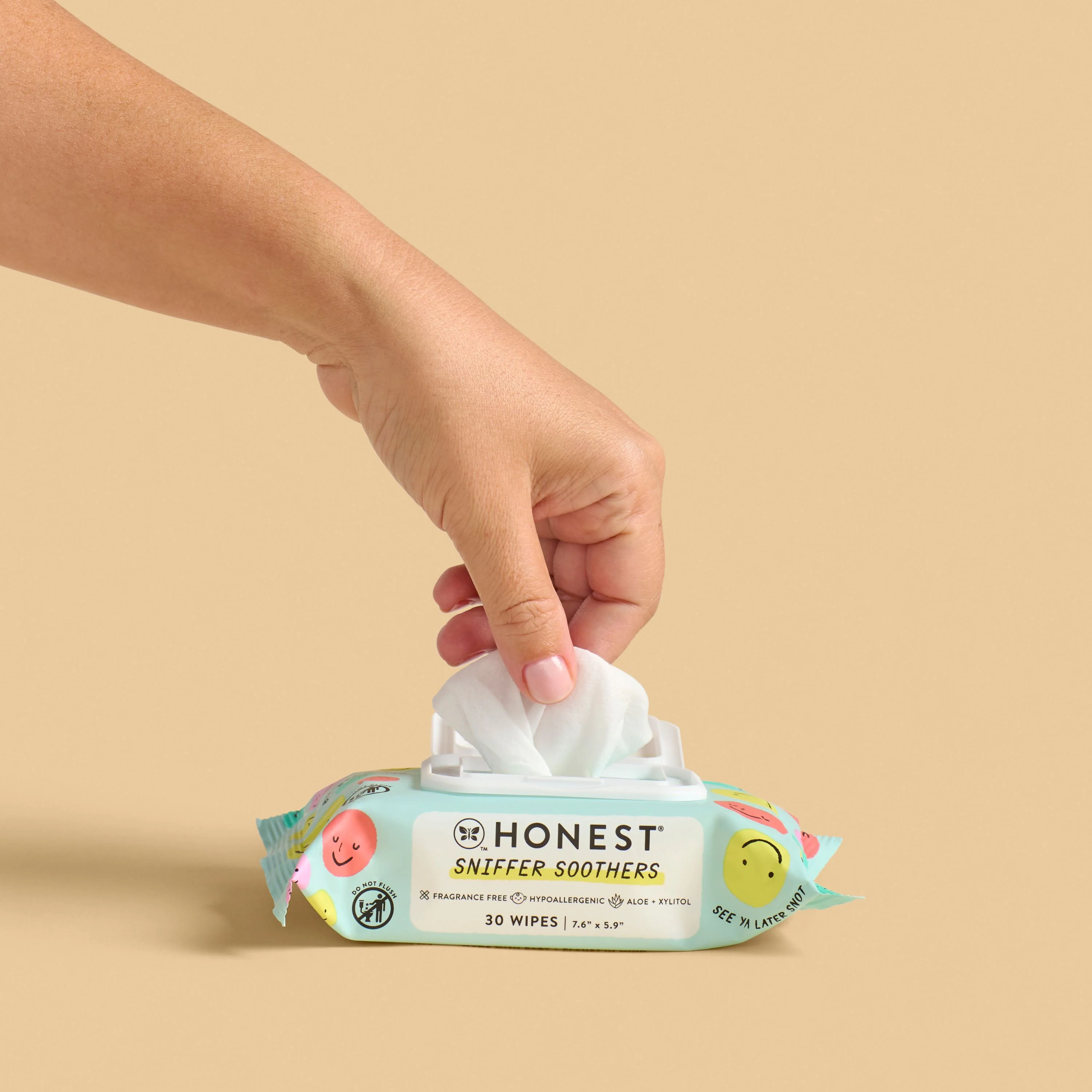Sniffer Soothers, Gentle Soothing Nose and Face Wipes - Image 4