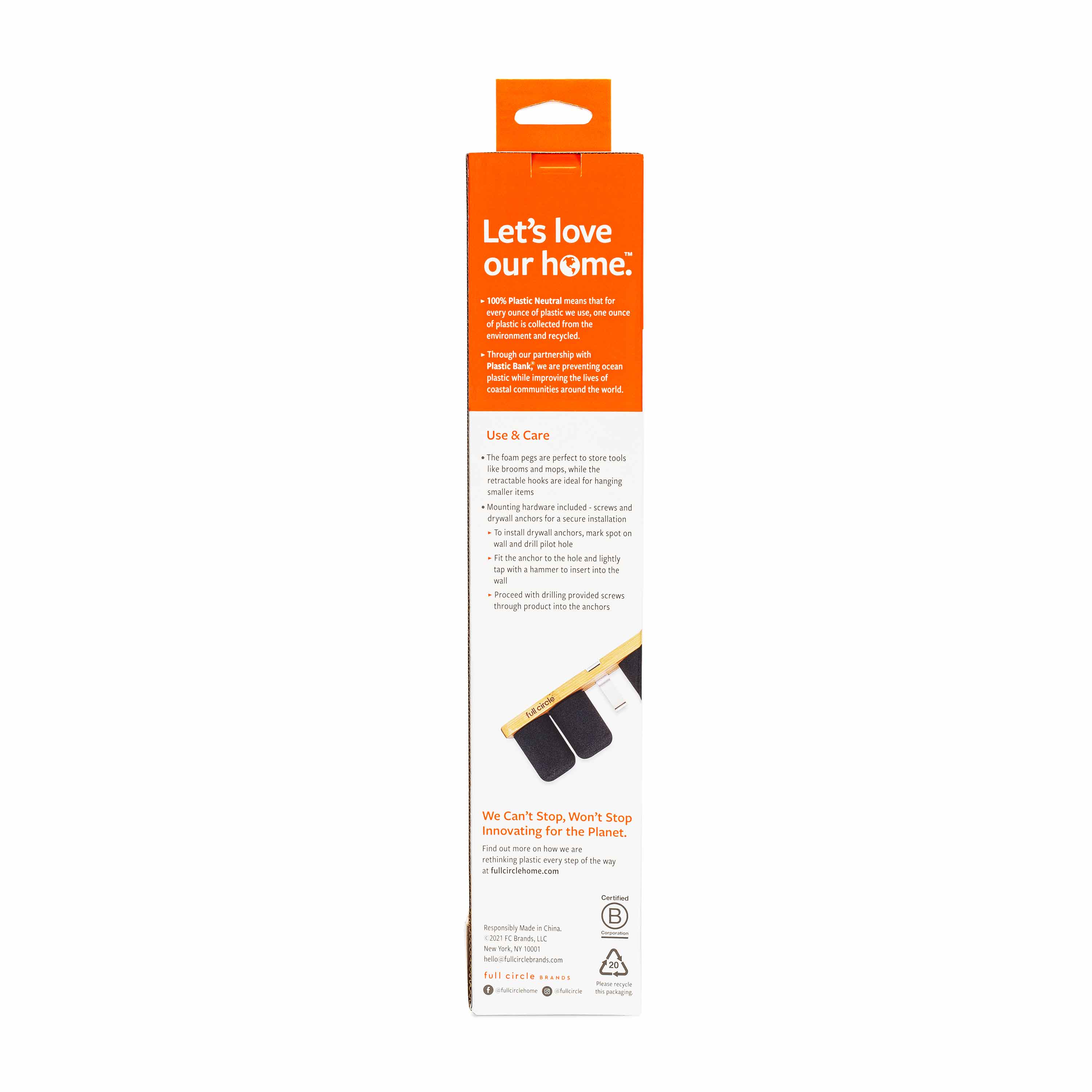 Get A Grip - Mop & Broom Organizer - Image 2