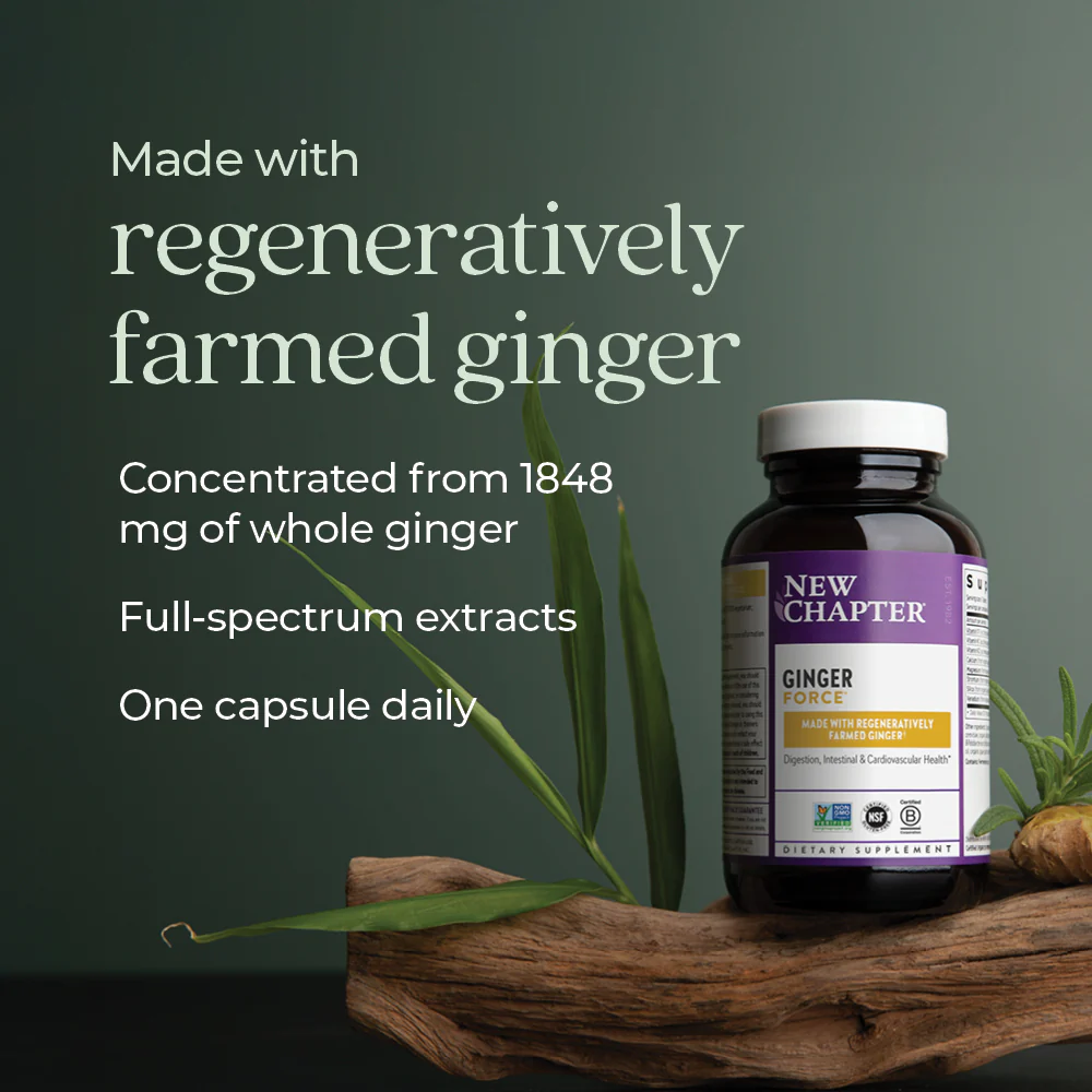 Ginger Force™, Digestion, Intestinal & Cardiovascular Health - Image 11