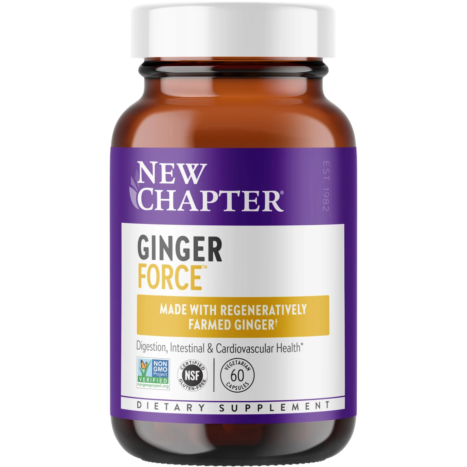 Ginger Force™, Digestion, Intestinal & Cardiovascular Health - Image 7