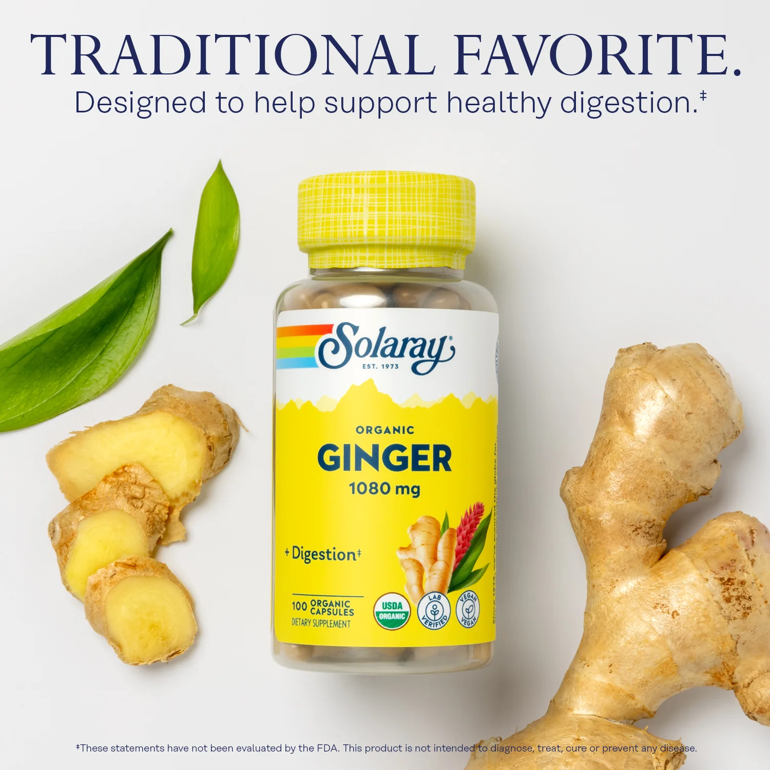 Ginger Organic, 1080 mg - Image 4