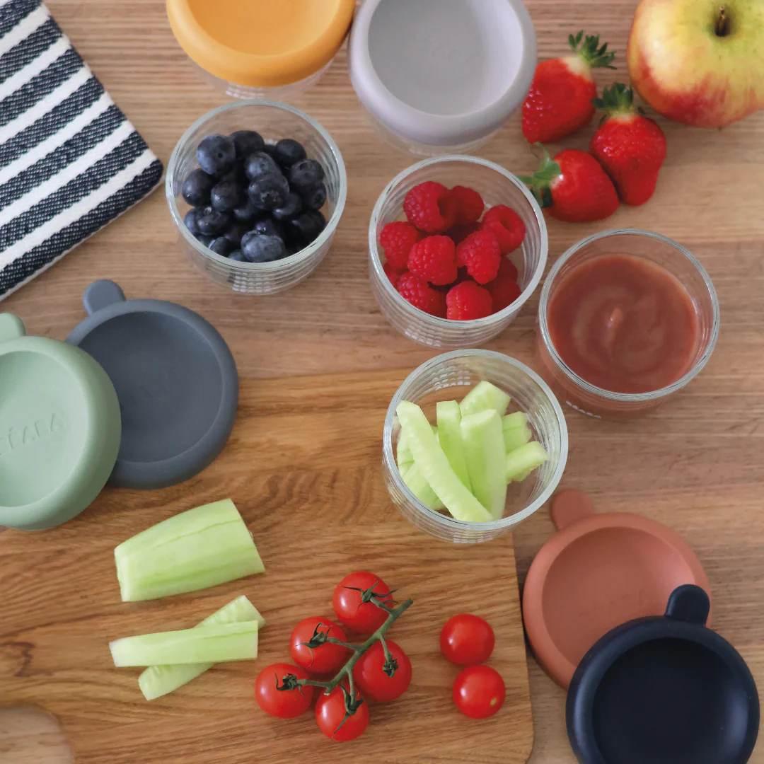 Glass Baby Food Jars Set - 5oz - Image 3