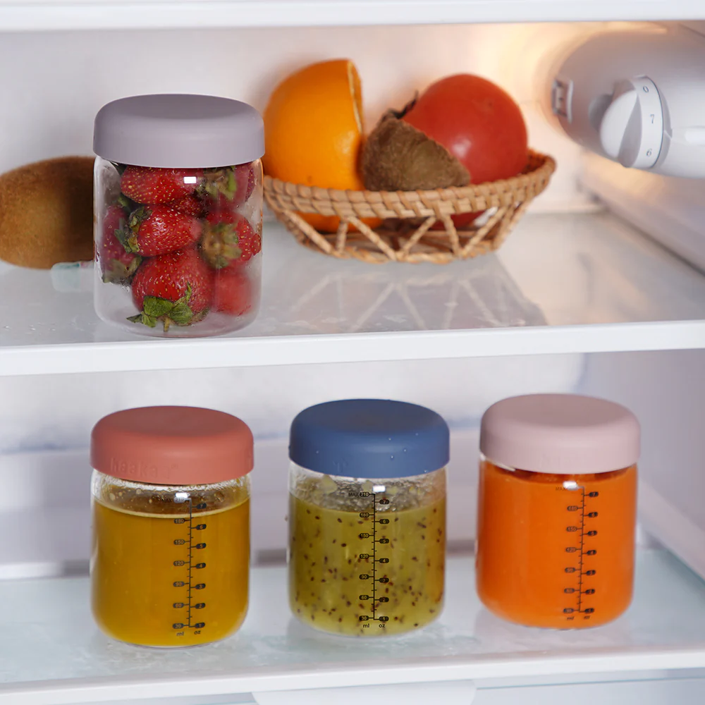 Glass Baby Food Storage Jar Set - Image 8