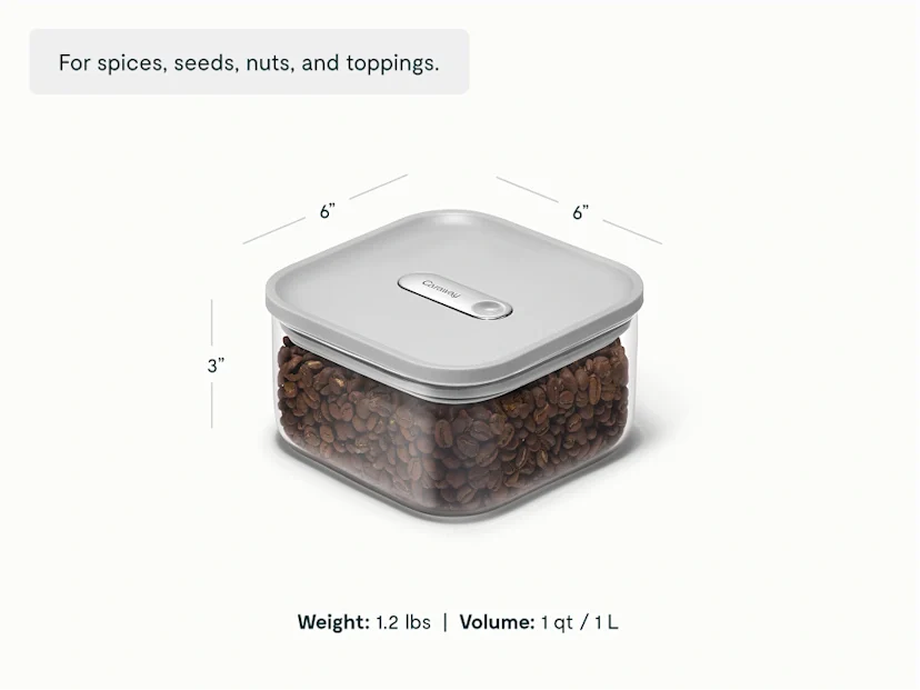 Glass Airtight Container, 1 qt - Image 11
