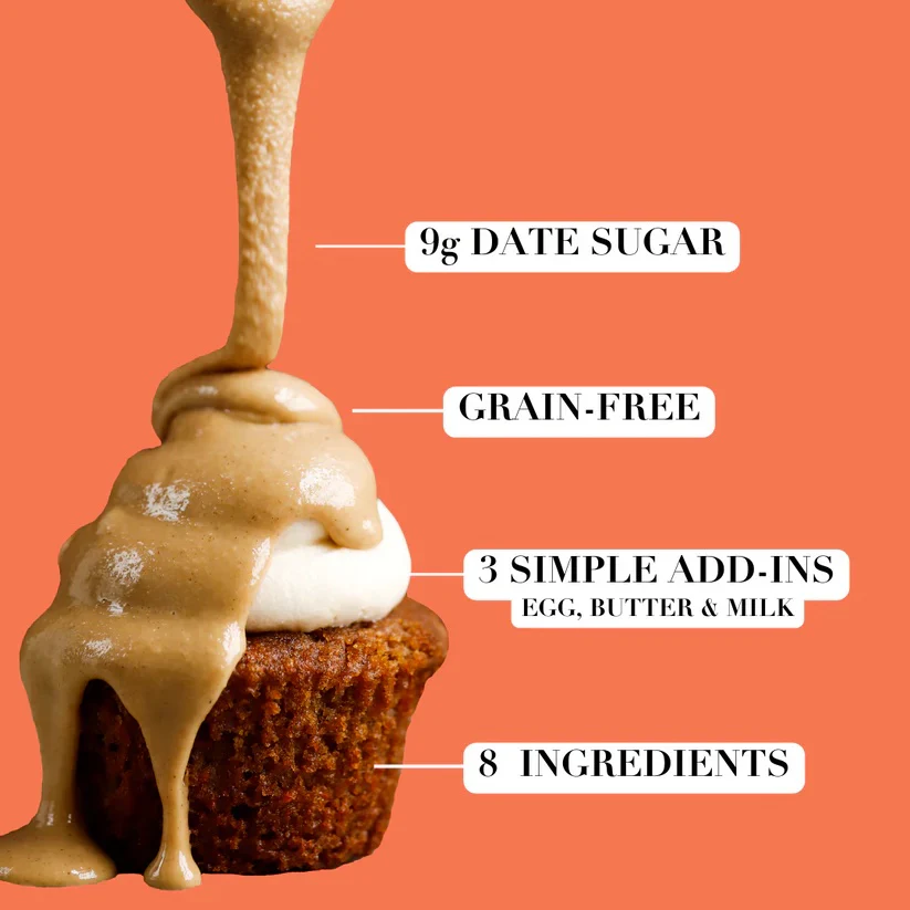 Grain-Free Carrot Cake + Muffin Mix - Image 4