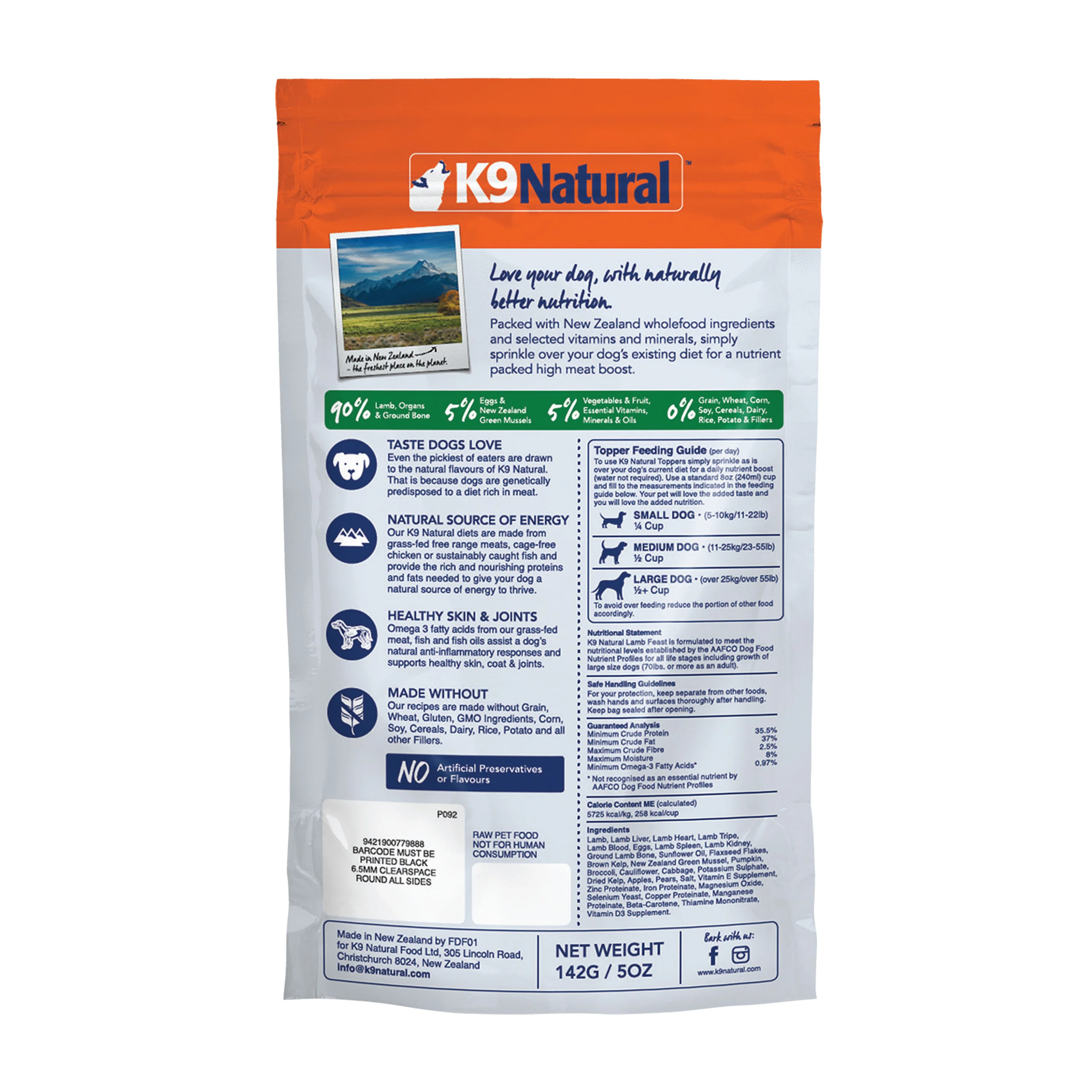 Grain-Free Freeze-Dried Dog Food Topper - Image 2