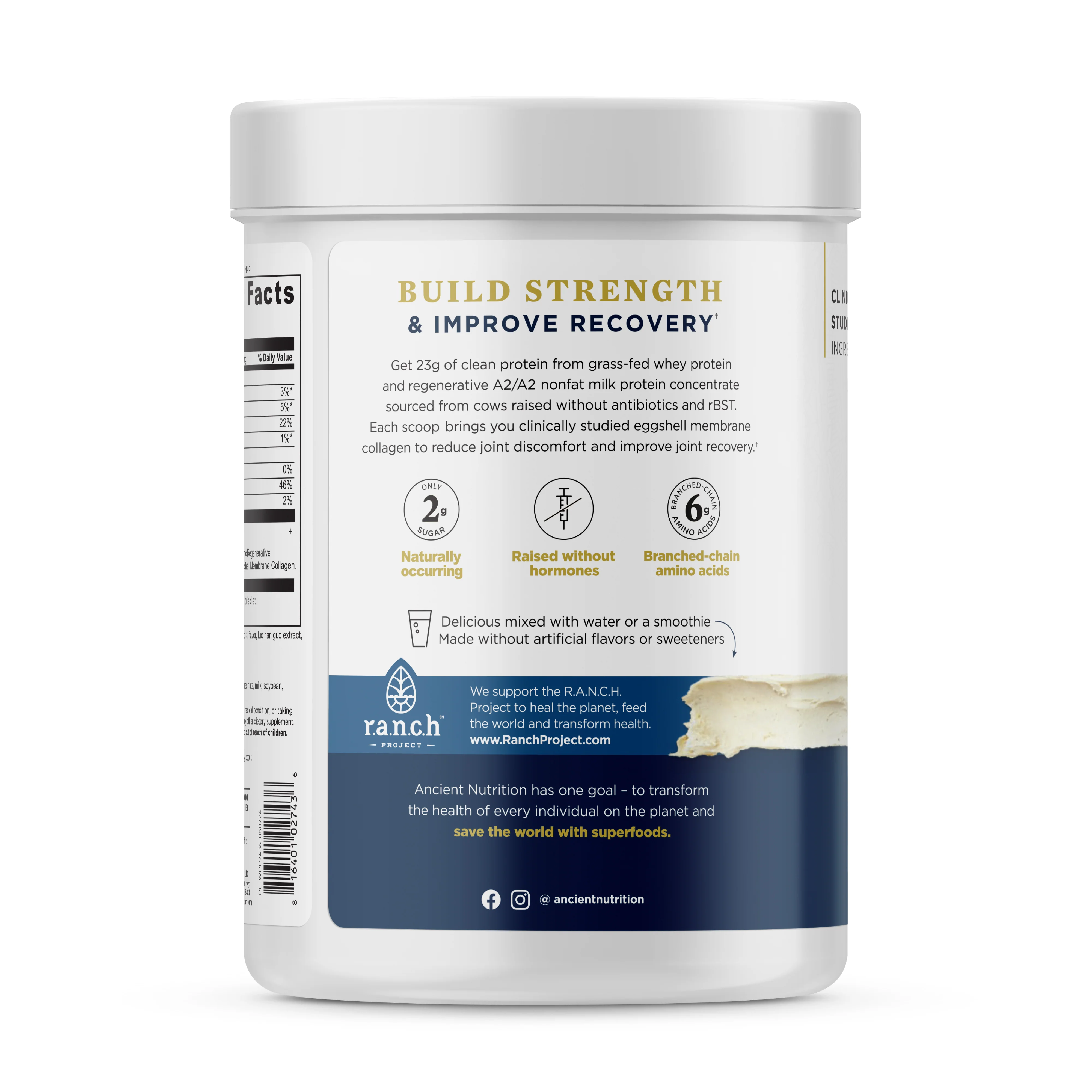 Grassfed Whey Protein, Vanilla Bean Flavor - Image 4