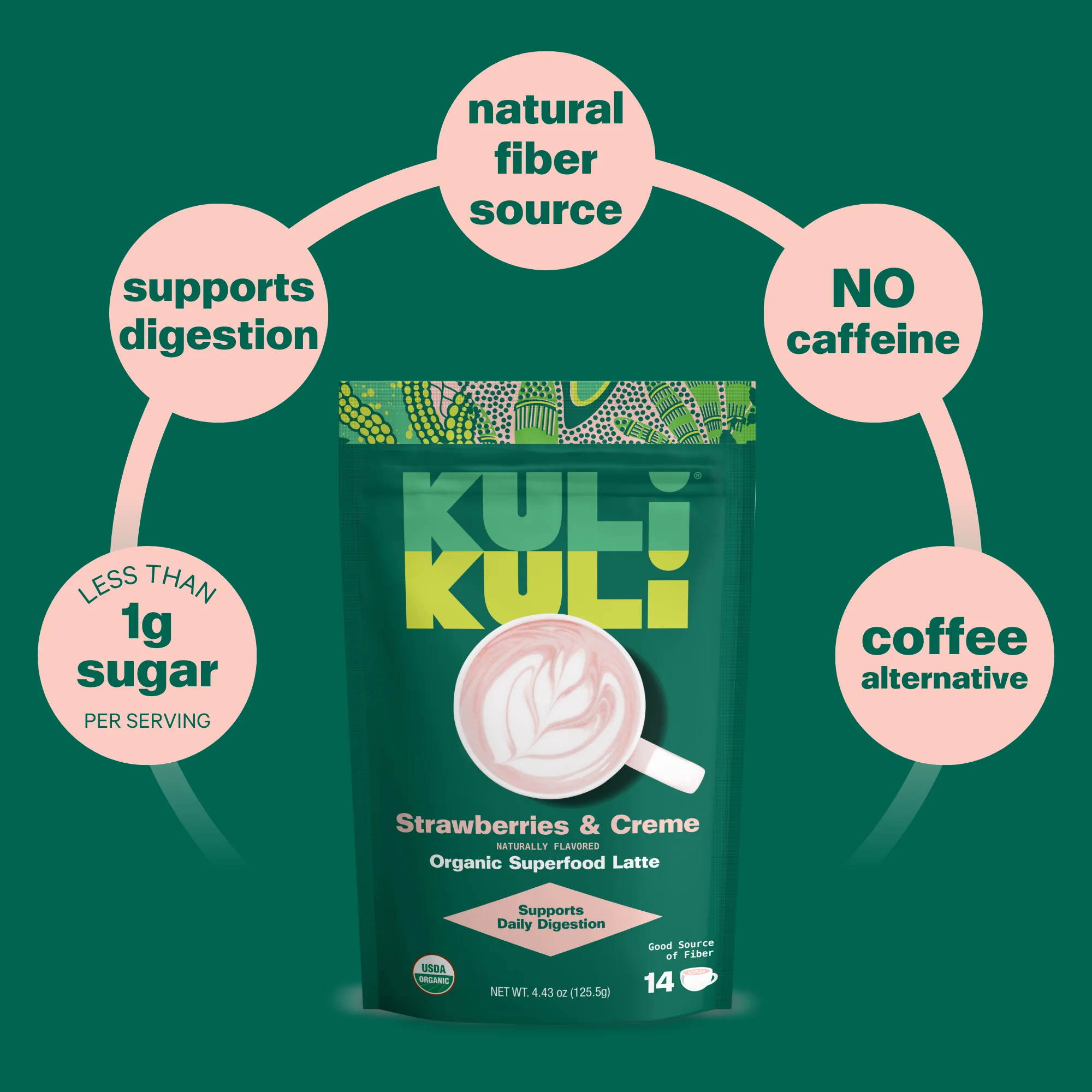 Gut Health Organic Superfood Latte - Image 7