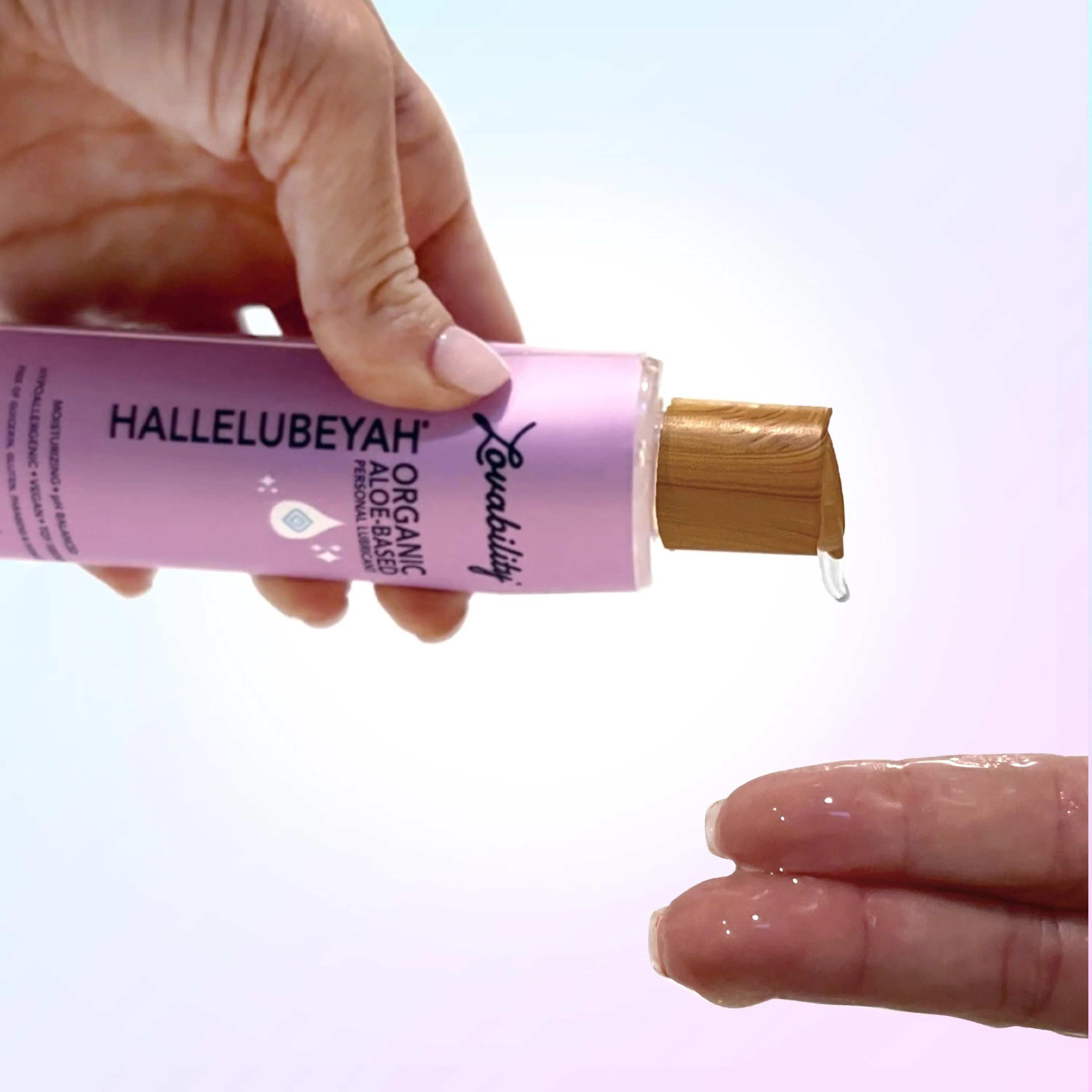 HALLELUBEYAH® Organic Aloe Lubricant - Image 2