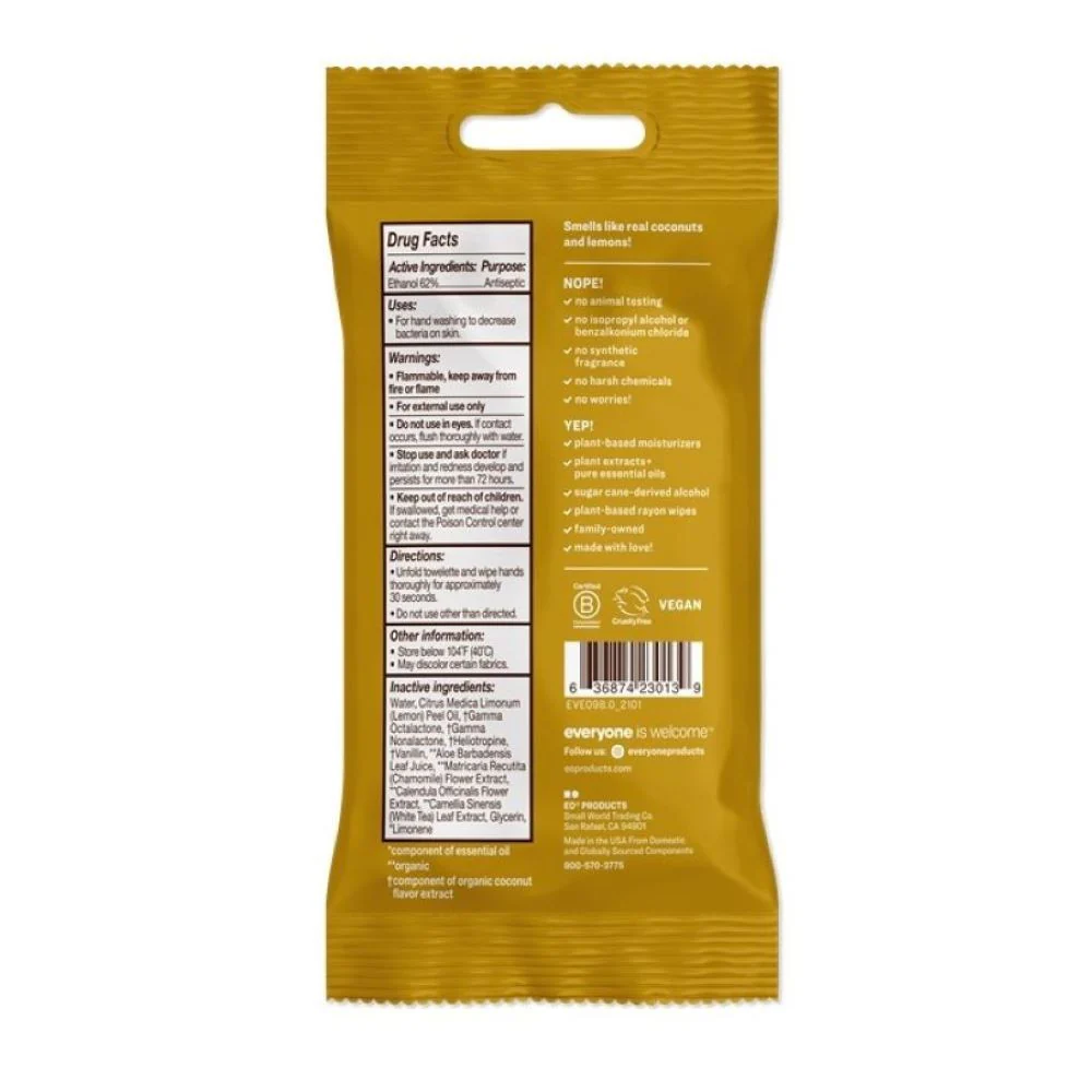 Hand Sanitizer Wipes - Image 3