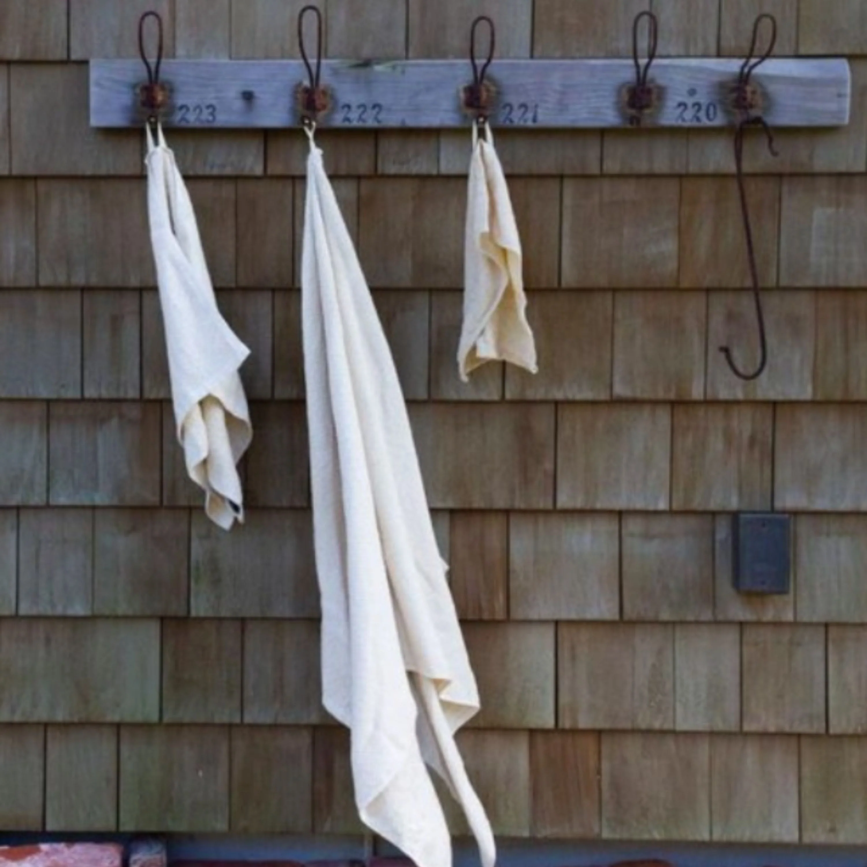 Hemp and Organic Cotton Hand Towel, 16" x 28" - Image 7