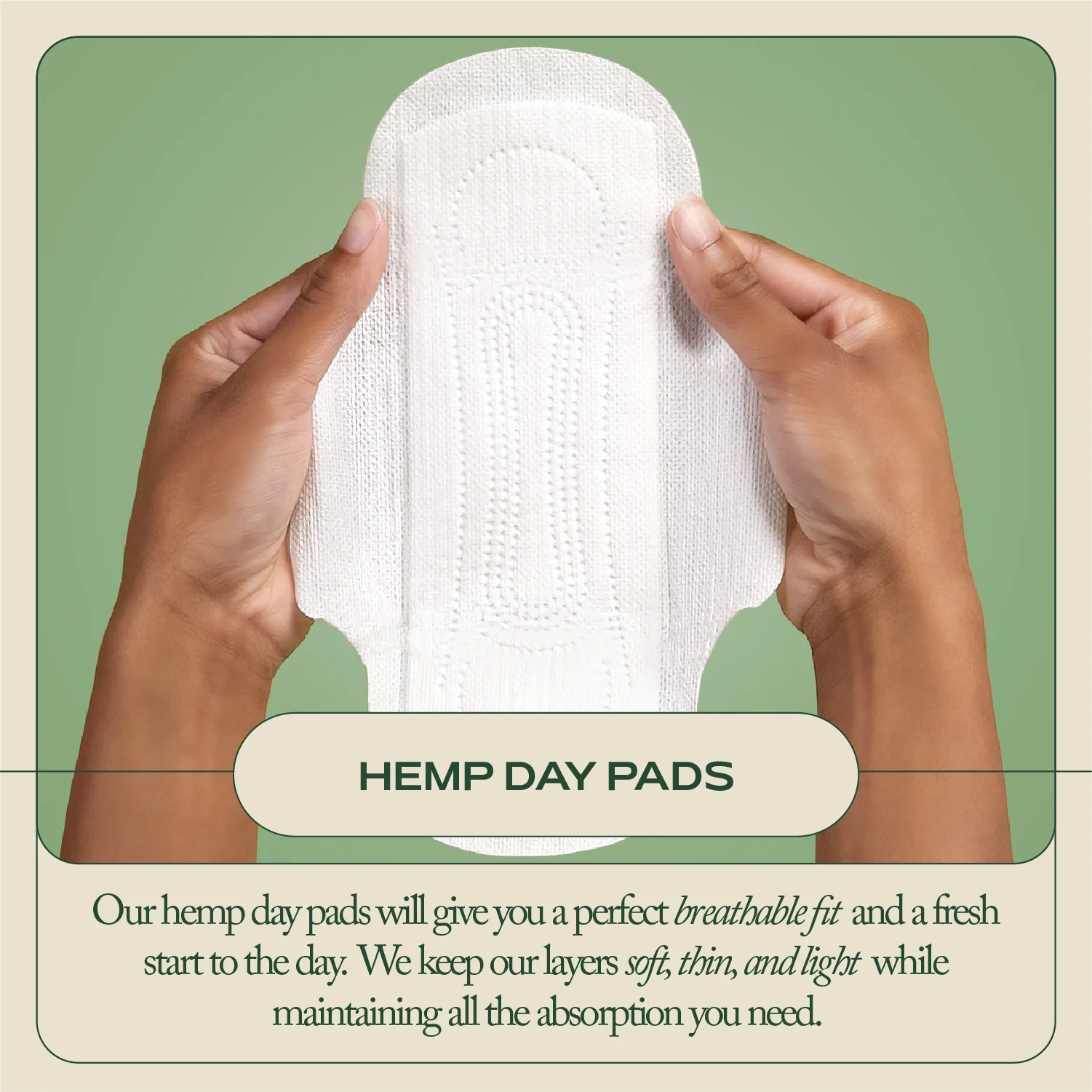Hemp Regular Pad - Image 6
