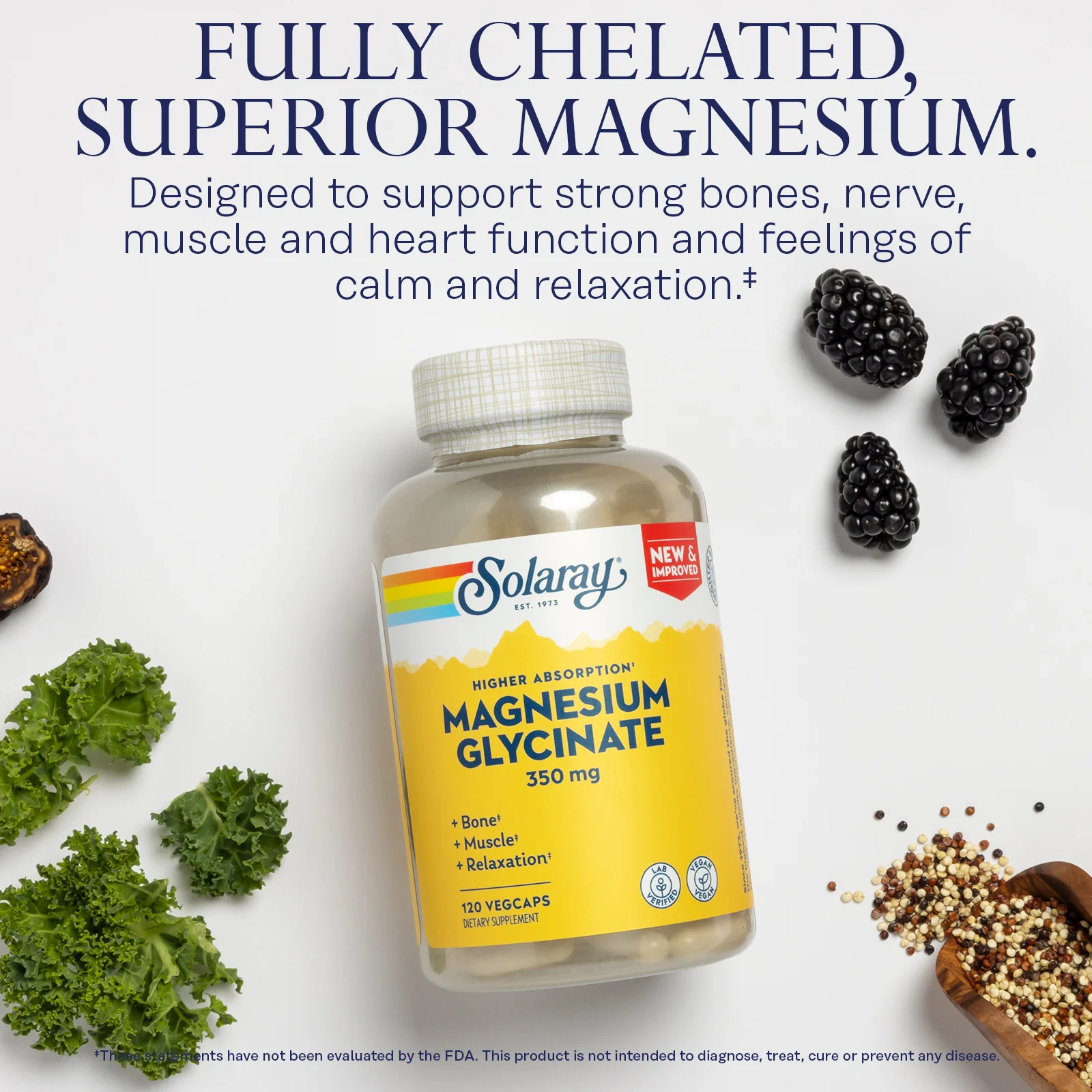 High Absorption Magnesium Glycinate, 350 mg - Image 4