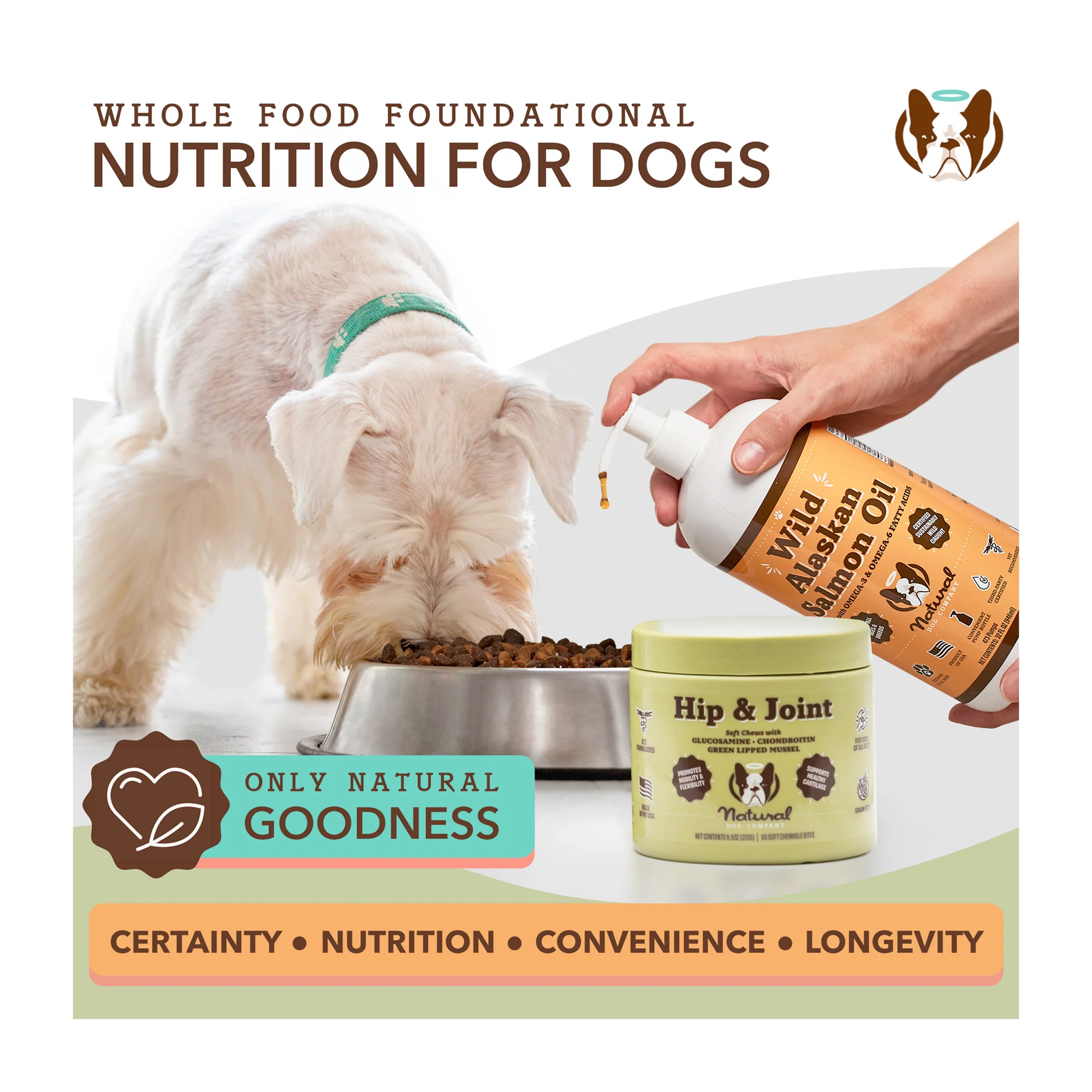 Hip & Joint Supplement for Dog, Soft Chews with Glucosamine & Chondroitin - Image 5