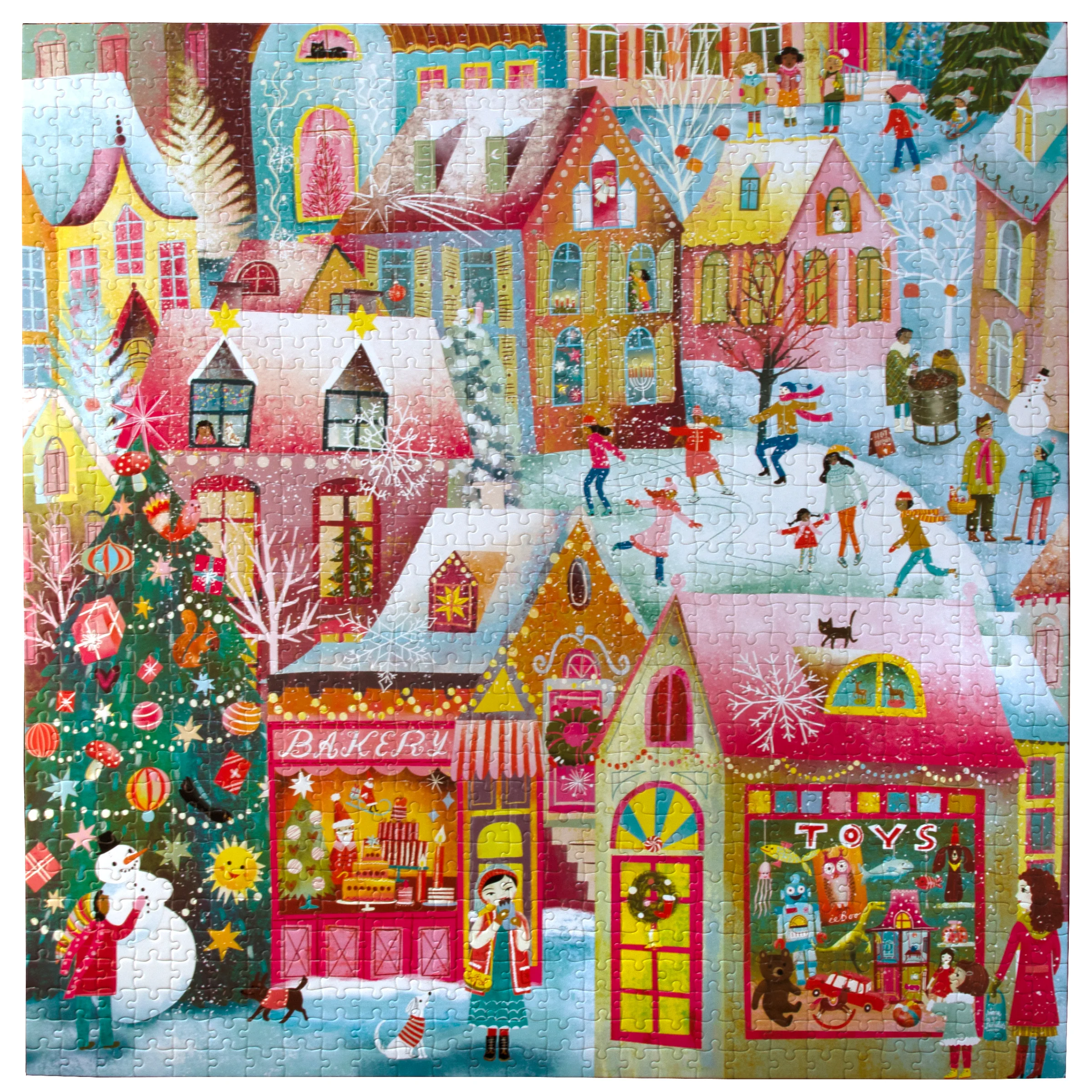 Holiday Village 1000 Piece Puzzle - Image 5