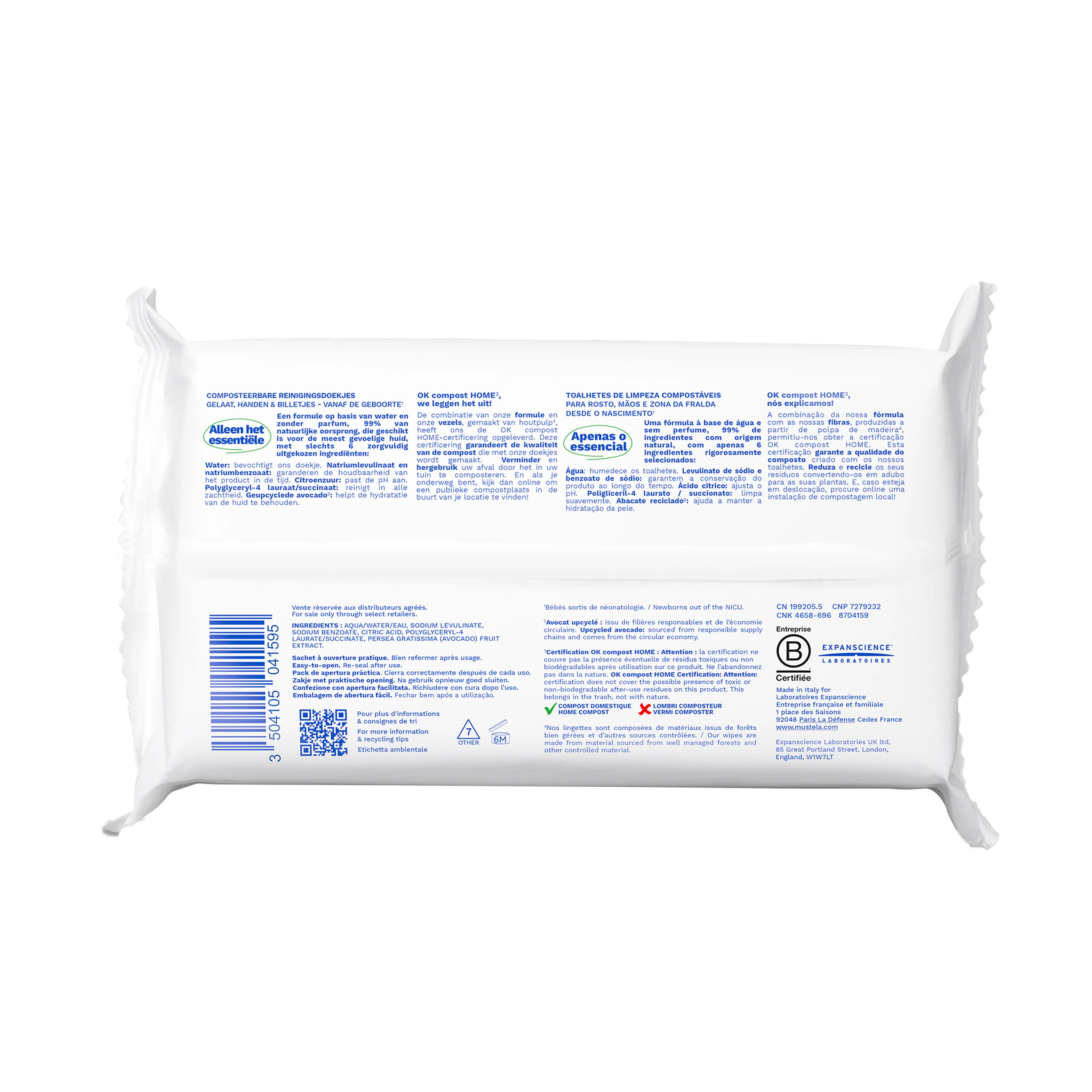 Compostable Cleansing Water Wipes - Image 3