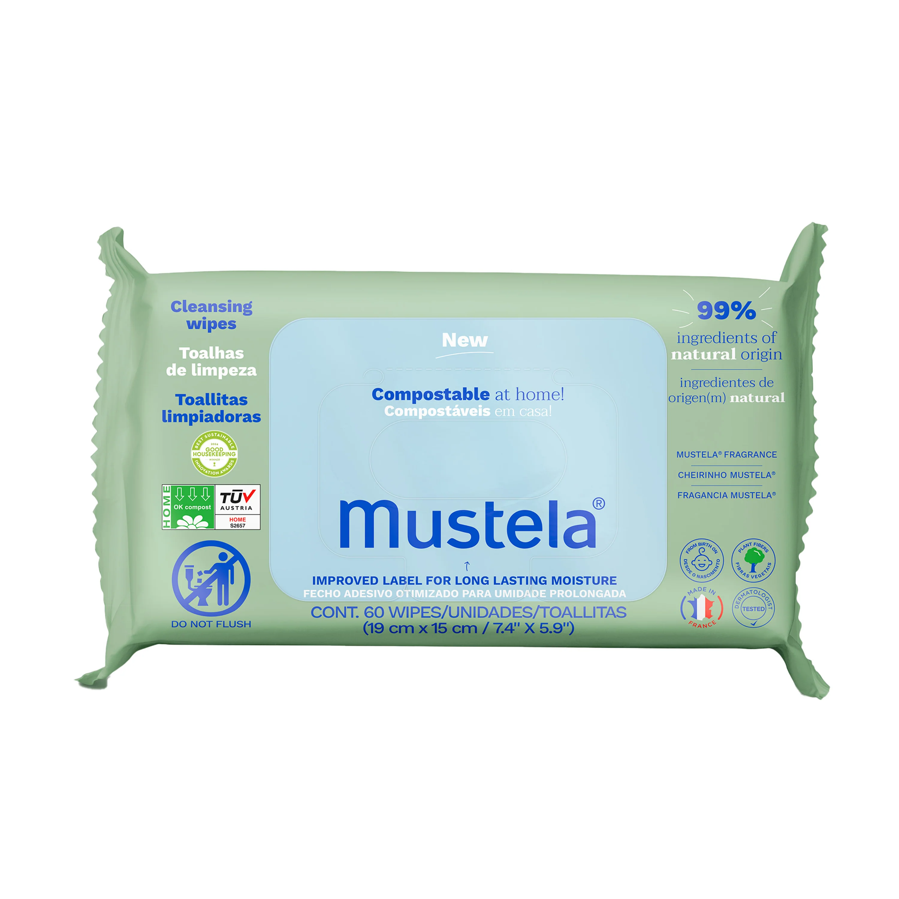 Compostable Cleansing Water Wipes - Image 6