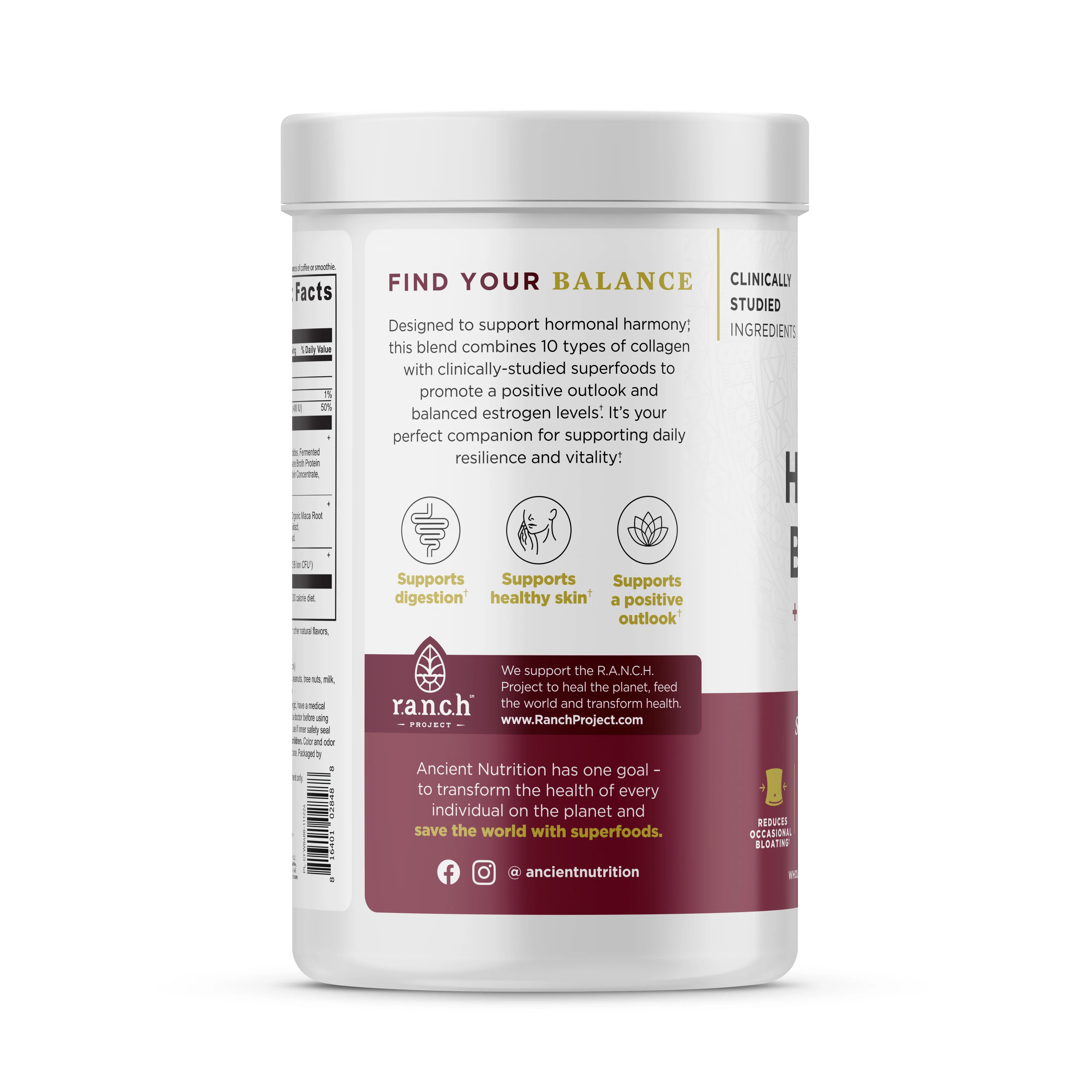 Hormone Balance + Collagen Vanilla Powder - Image 4