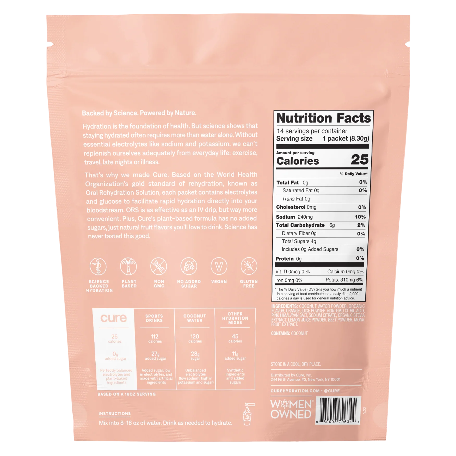 Hydrating Electrolyte Drink Mix - Image 2