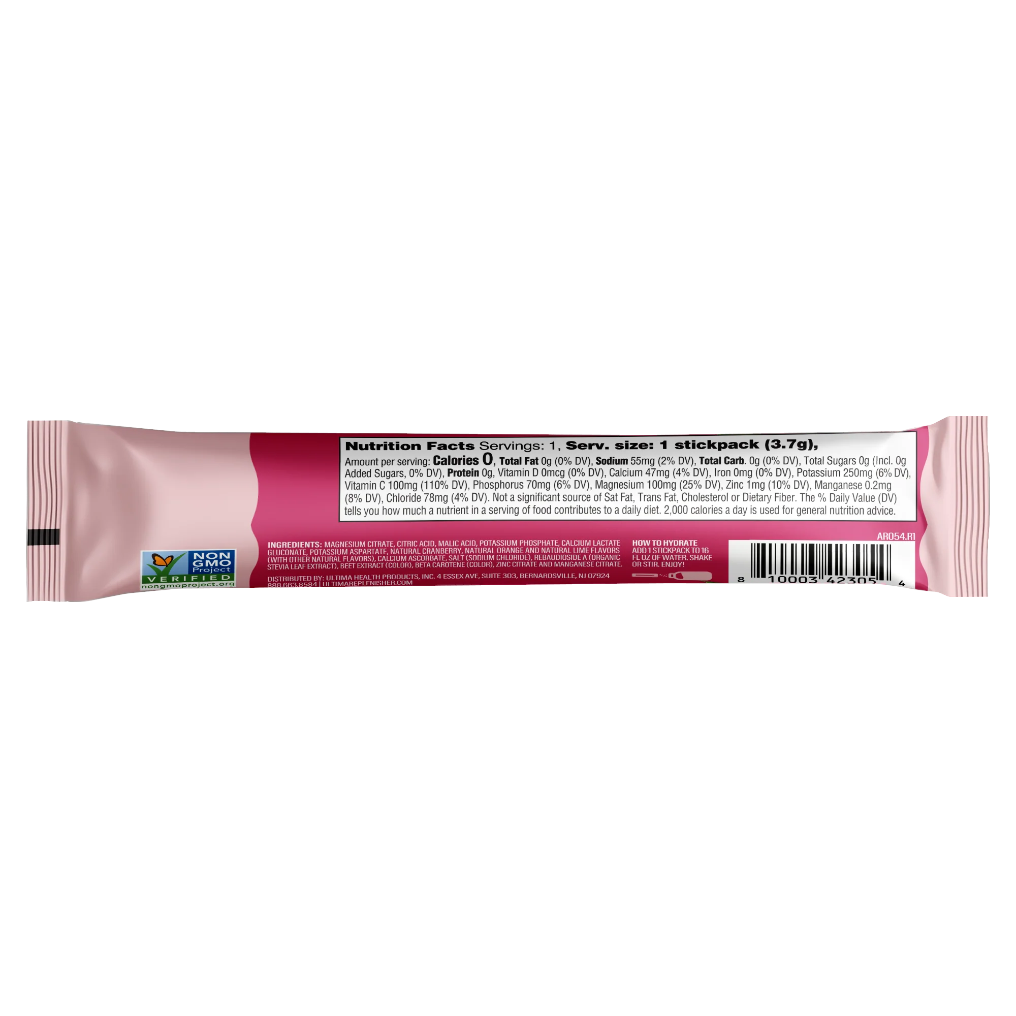 Hydration Electrolyte Pouch - Mocktini Drink Mix, Variety Pack - Image 3