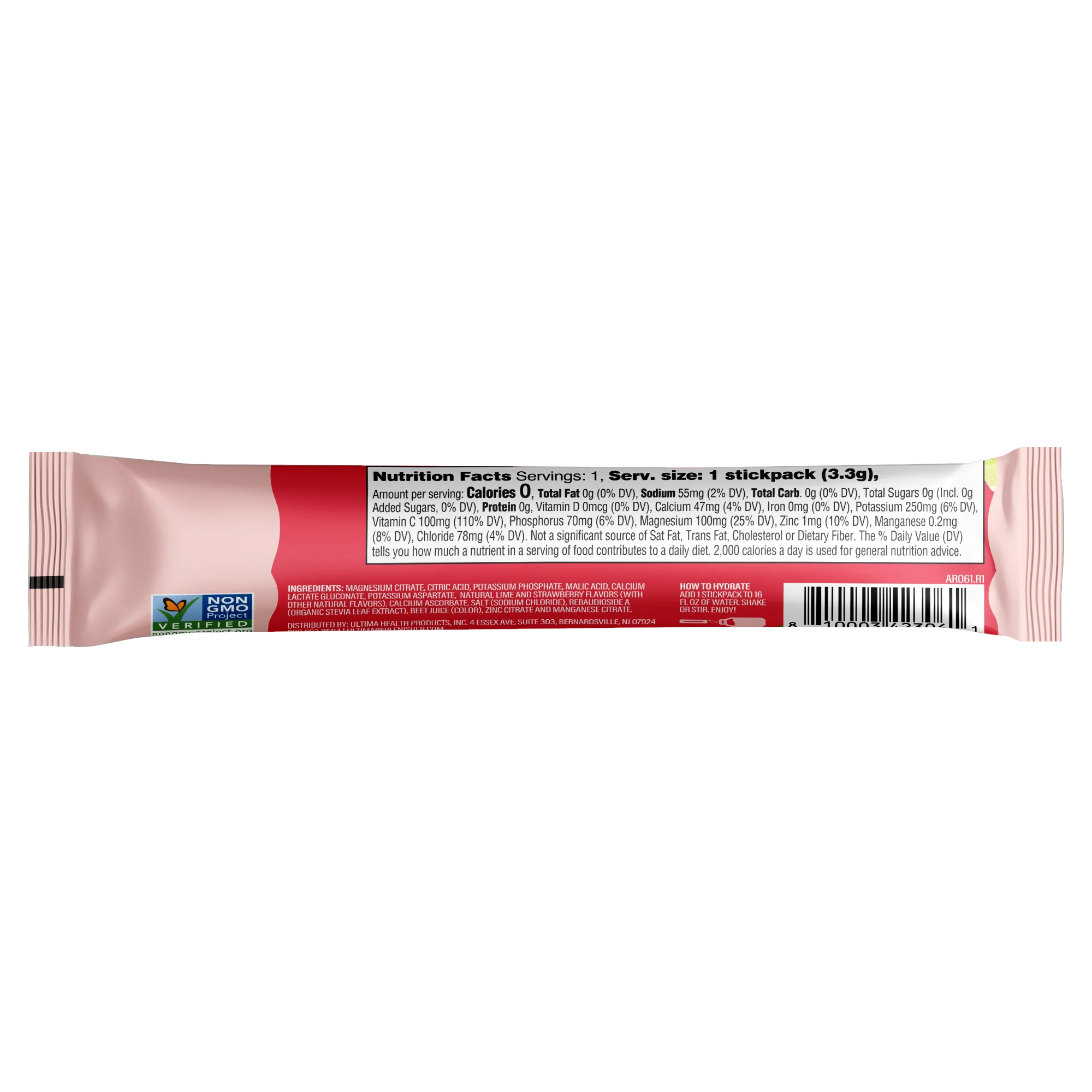Hydration Electrolyte Pouch - Mocktini Drink Mix, Variety Pack - Image 8