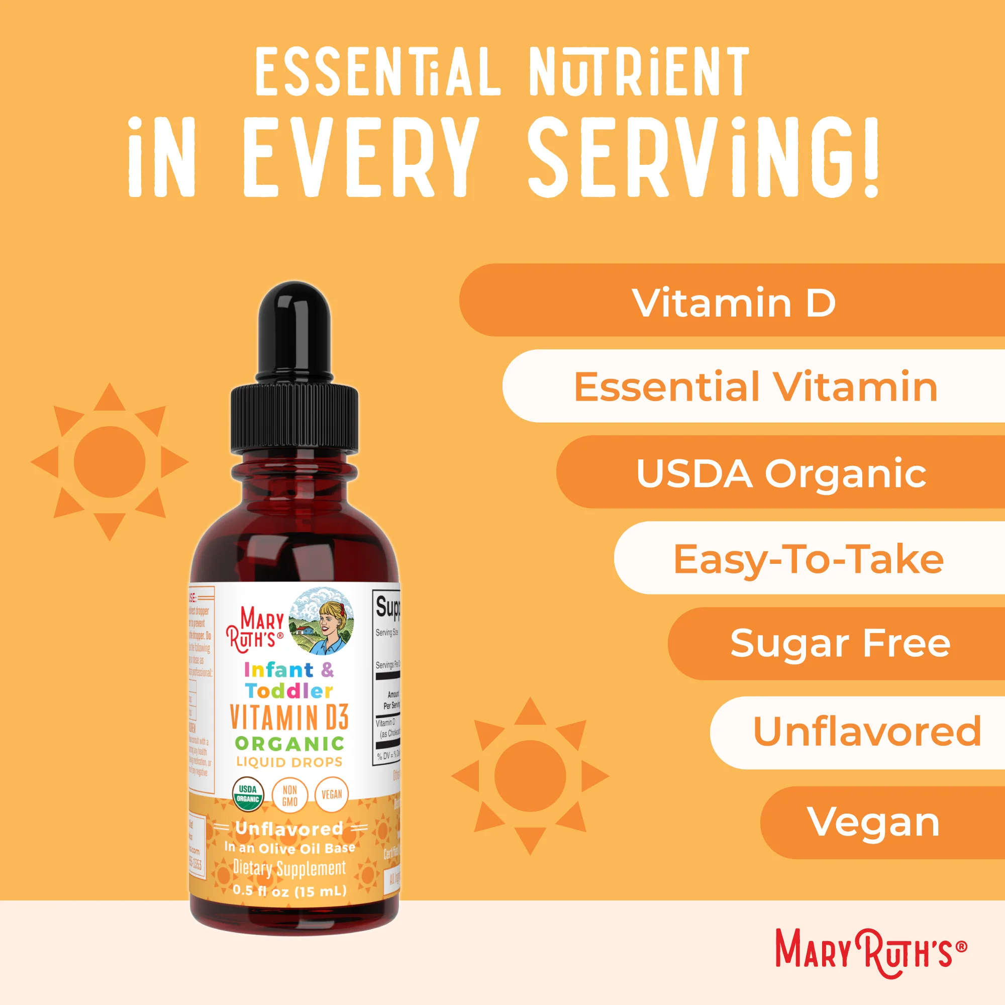 Infant & Toddler Vitamin D3 Drops - Image 6