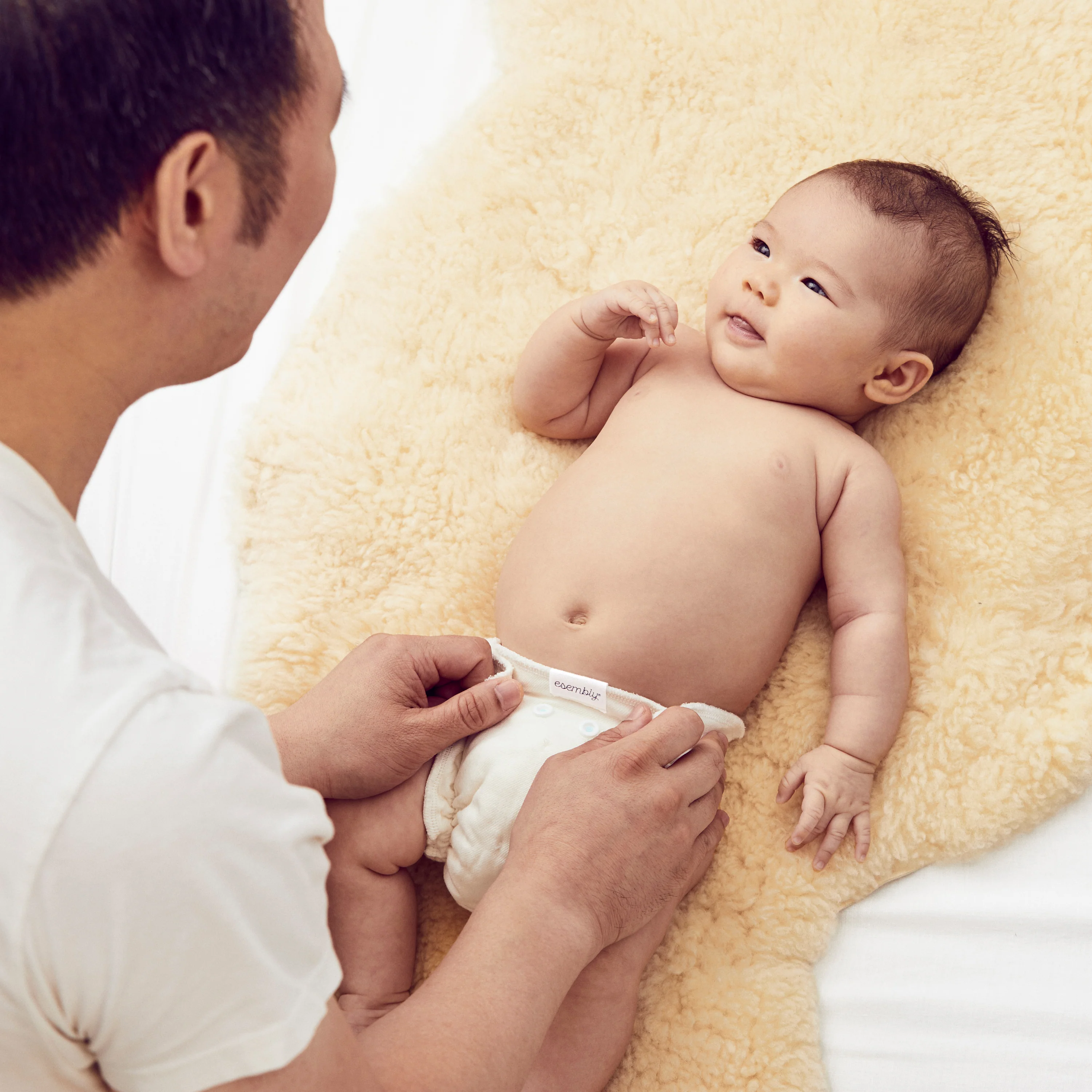Cloth Diaper Inner, Size 1, Made from 100% OEKO-TEX Certified Unbleached Organic Cotton - Image 9