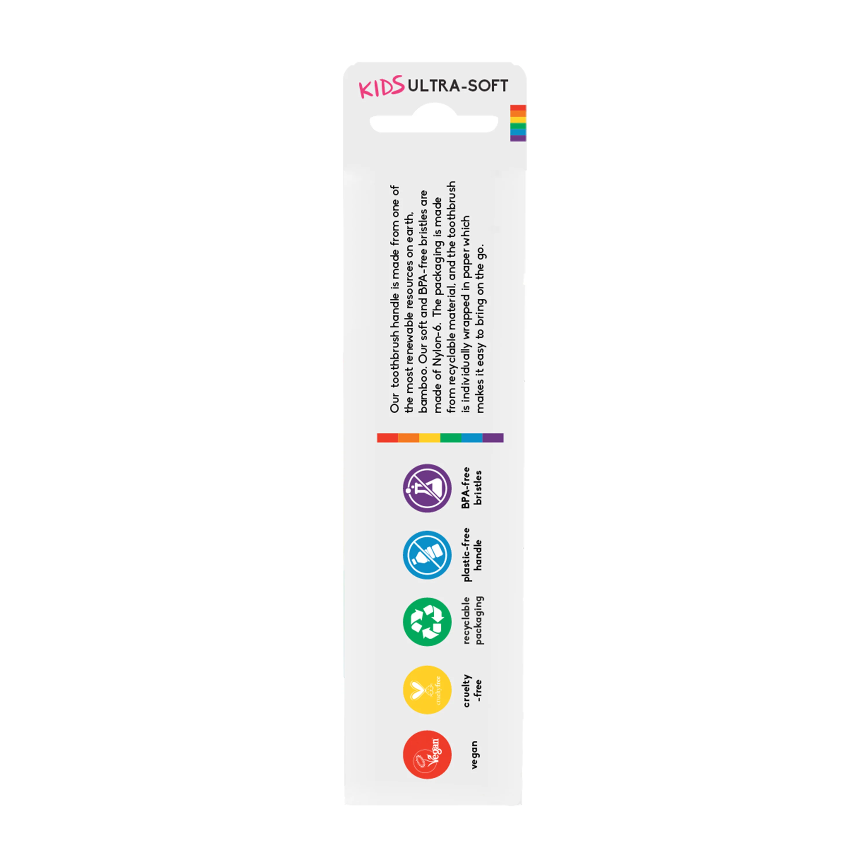 Kids Bamboo Toothbrush - Image 3