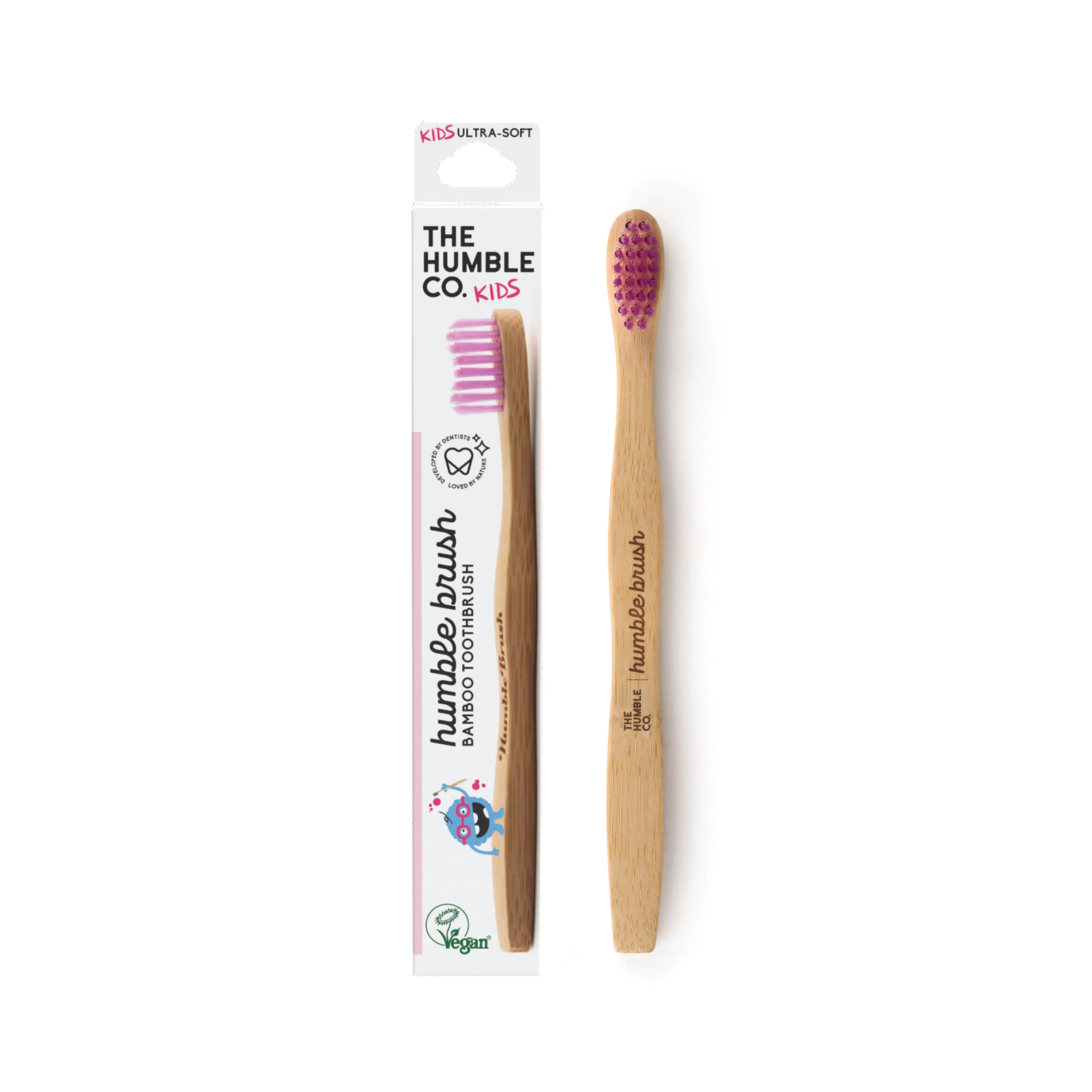 Kids Bamboo Toothbrush - Ultra Soft - Image 3