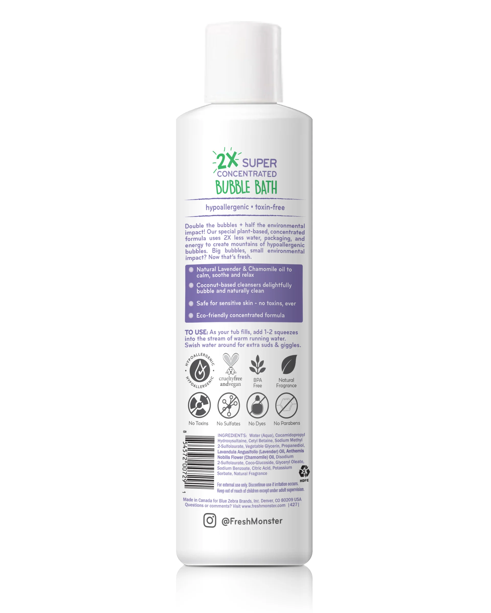 Kids 2X Concentrated Bubble Bath - Image 2