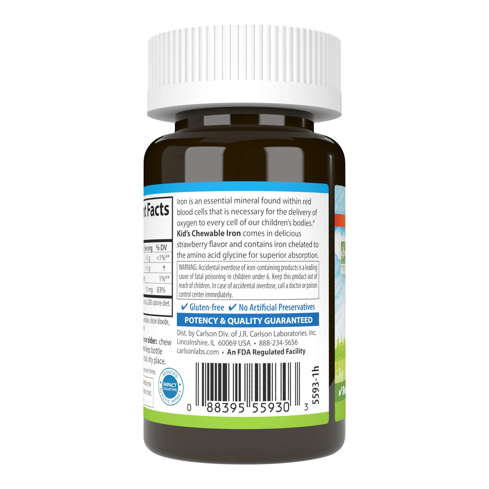 Kids Chewable Iron - 15 mg - Image 4