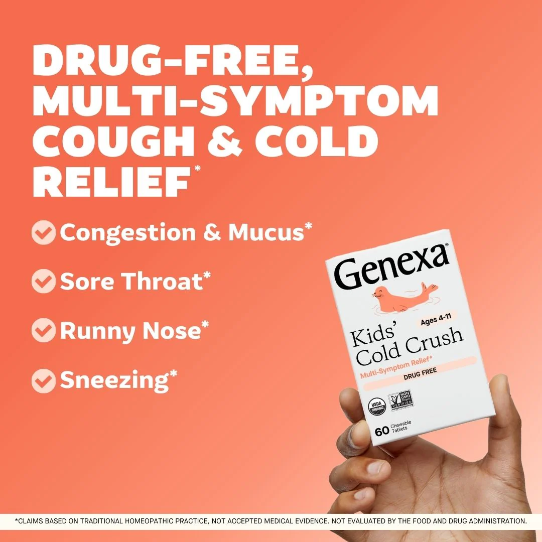 Kids' Cold Crush Chewable Tablets - Non-drowsy - Image 4