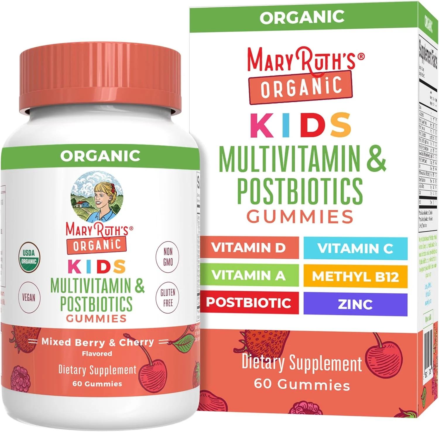 Kids Multivitamin & Postbiotics Gummies