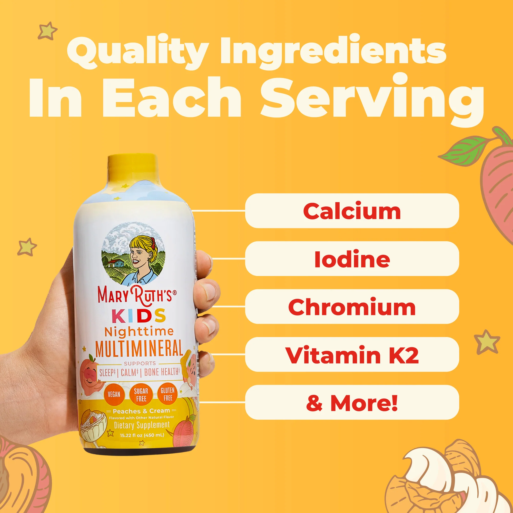 Kids Nighttime Multimineral Liquid - Supports Immune Function* - Image 6