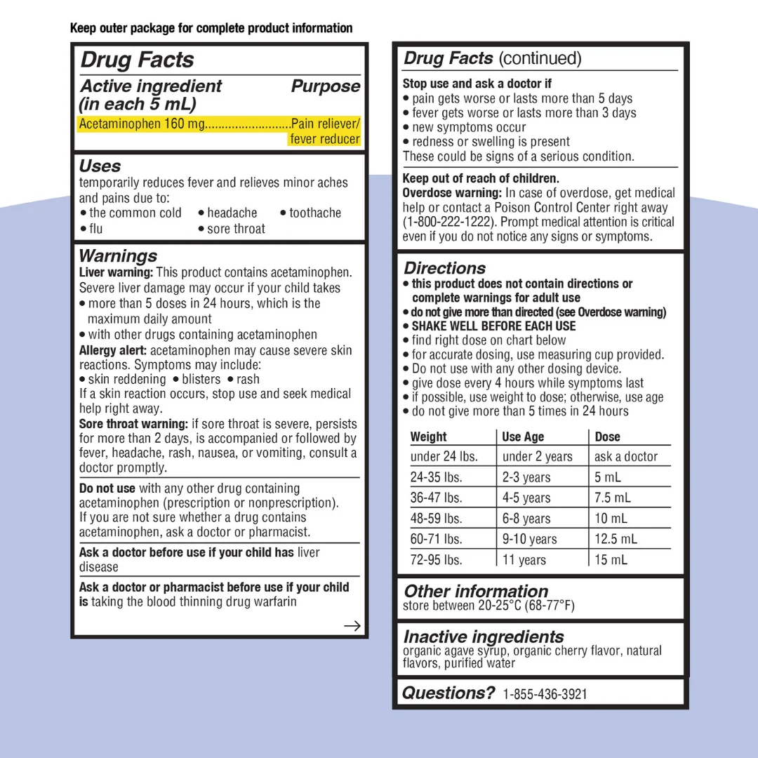 Kids' Pain and Fever, Ages 2-11 - Image 8