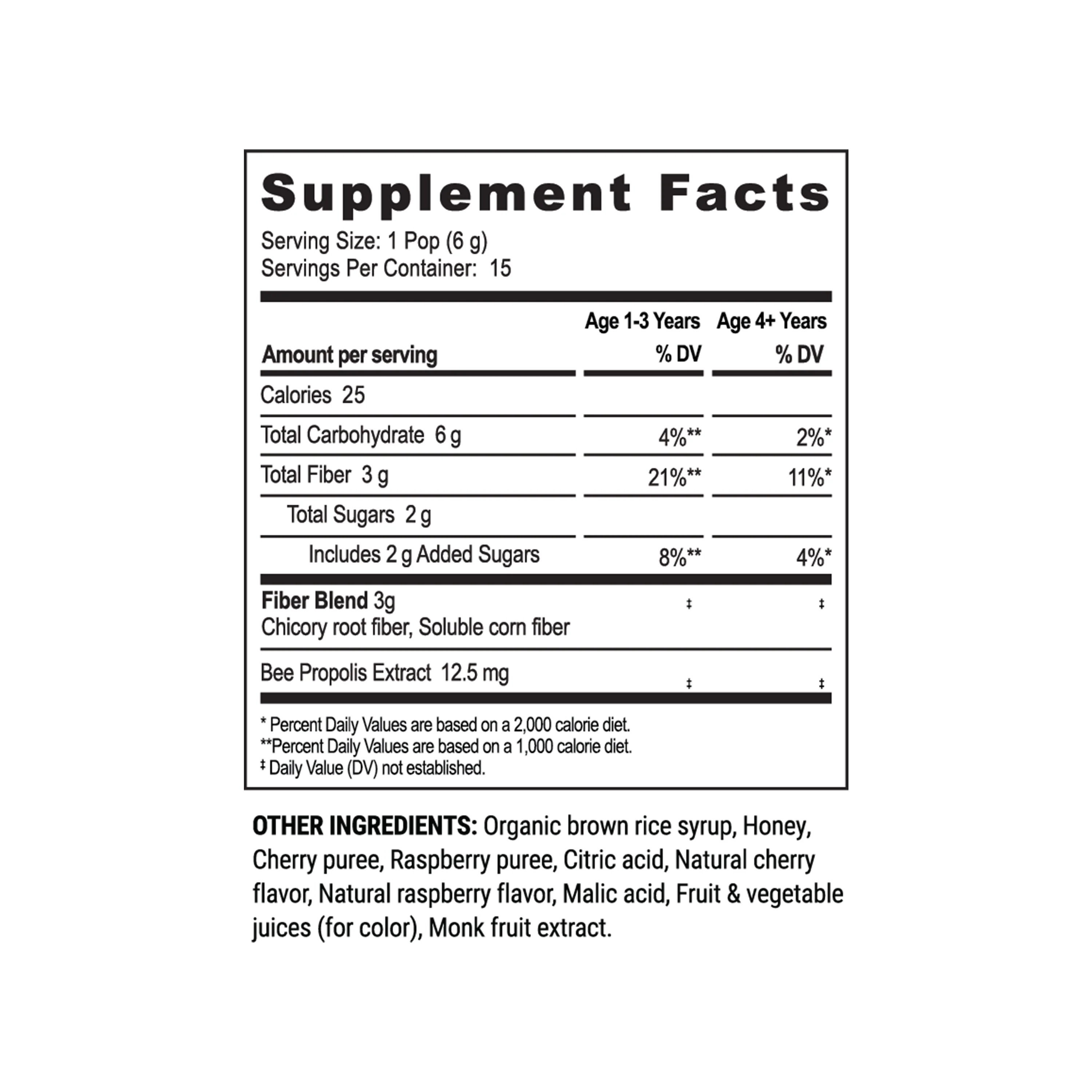 Kid's Prebiotic Fiber Pops - Image 2
