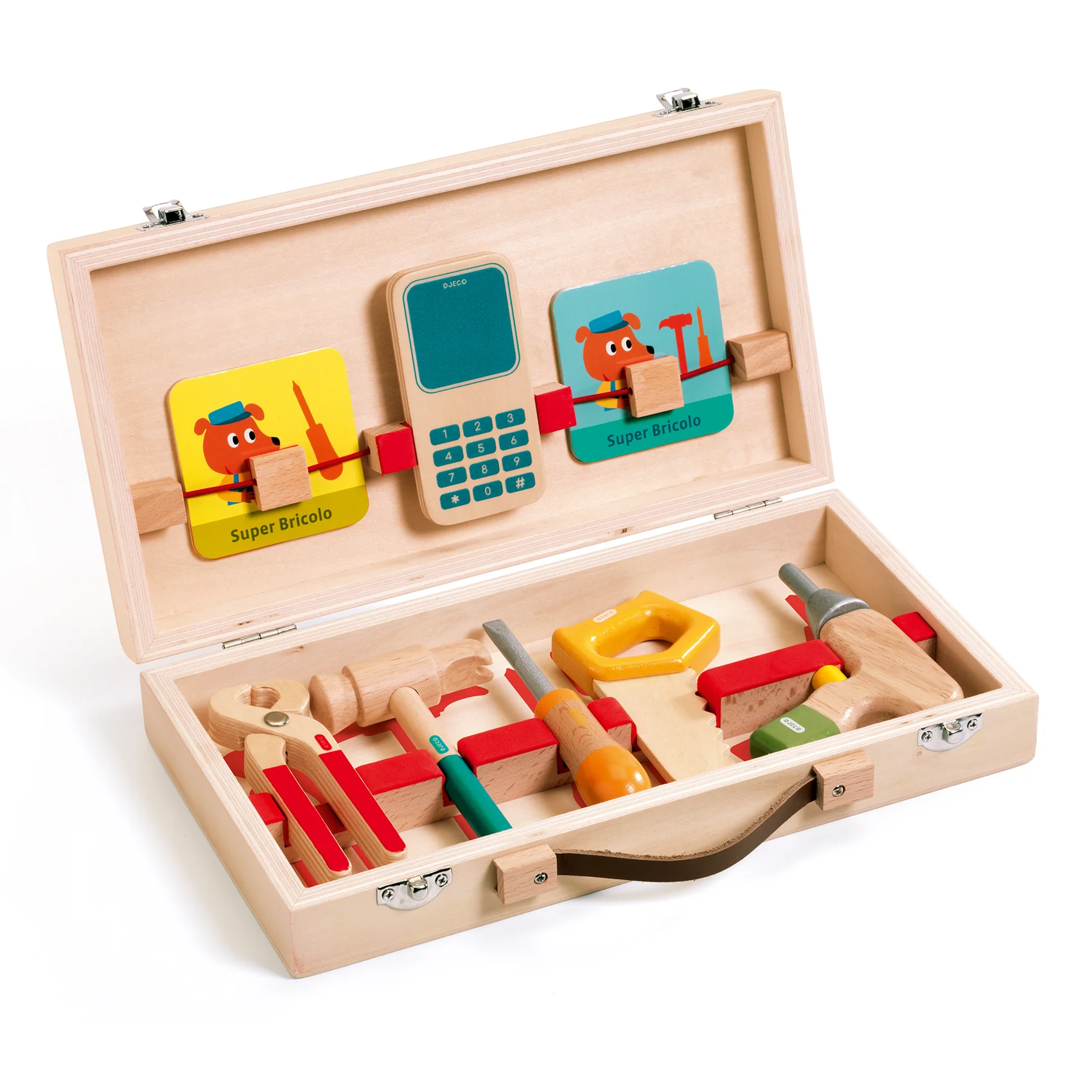 Tool Kit made from 100% FSC® Certified Wood, Promotes Educational Kids Role Play - Image 2