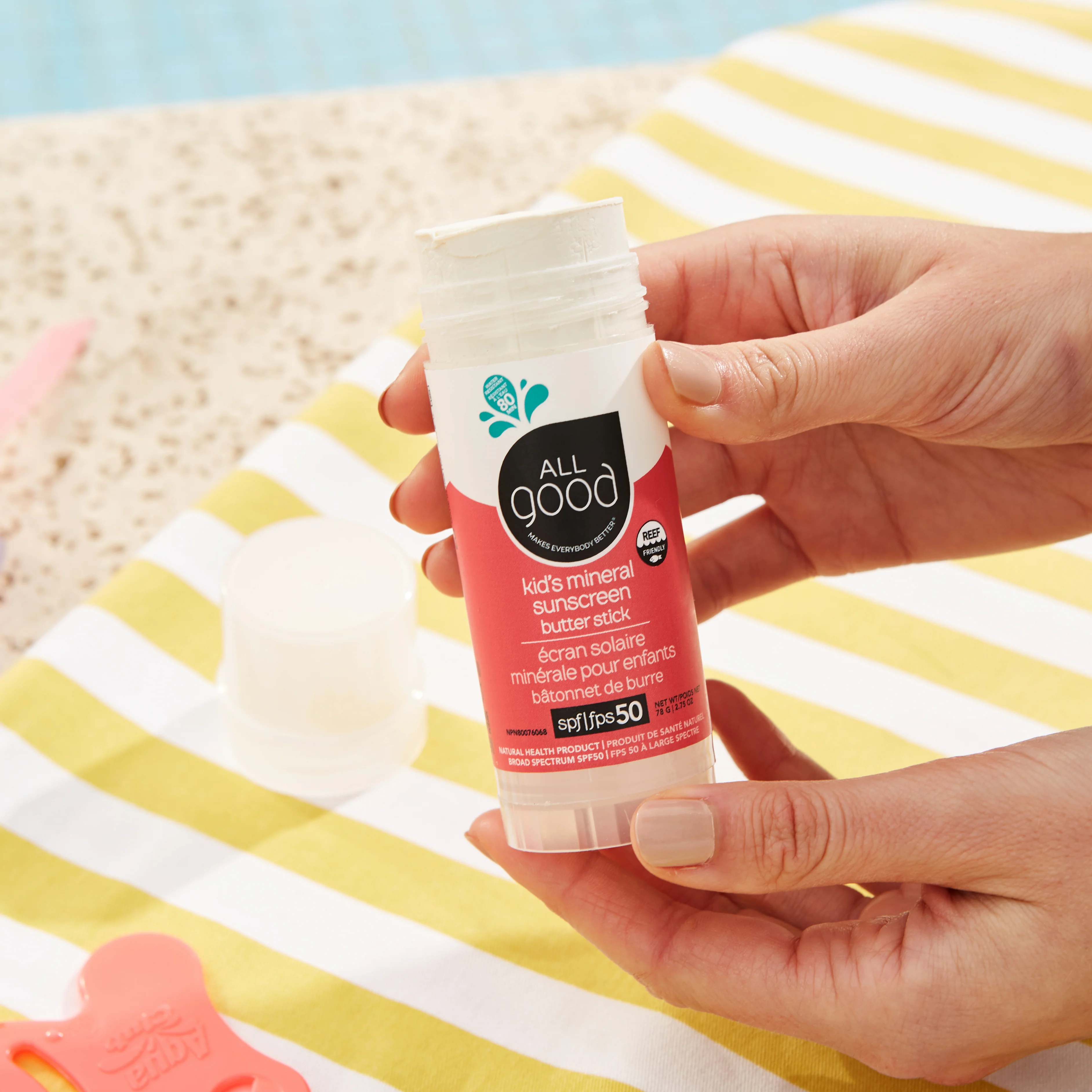 Mineral Kid's Sun Butter Stick - SPF 50 - Image 3