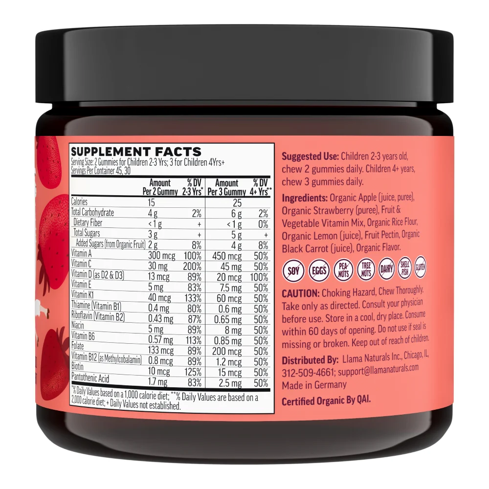 Kids Real Fruit Multivitamin Gummies - Image 7