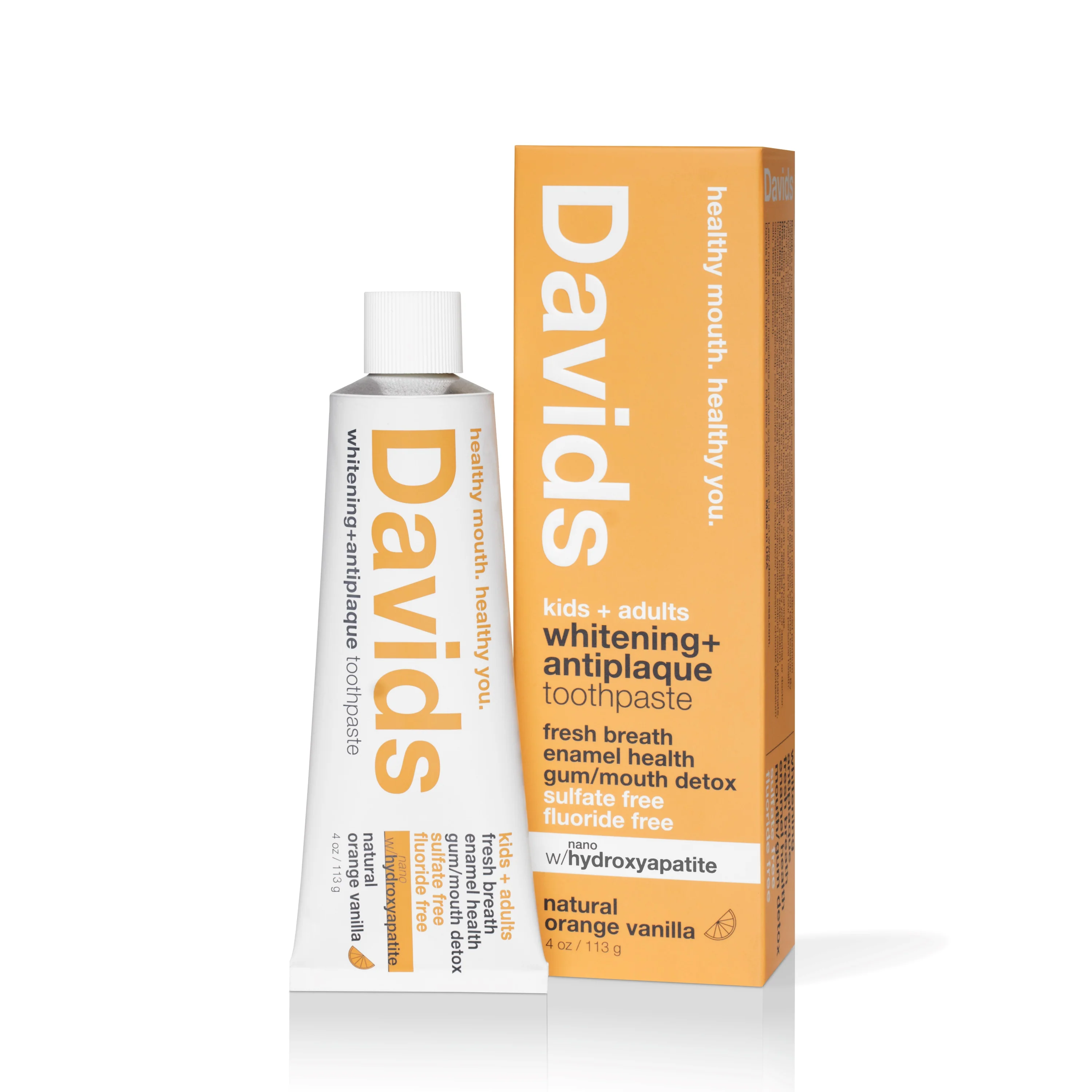 Hydroxi Whitening + Enamel Health Toothpaste w/nano hydroxyapatite, Kids+Adults - Image 2