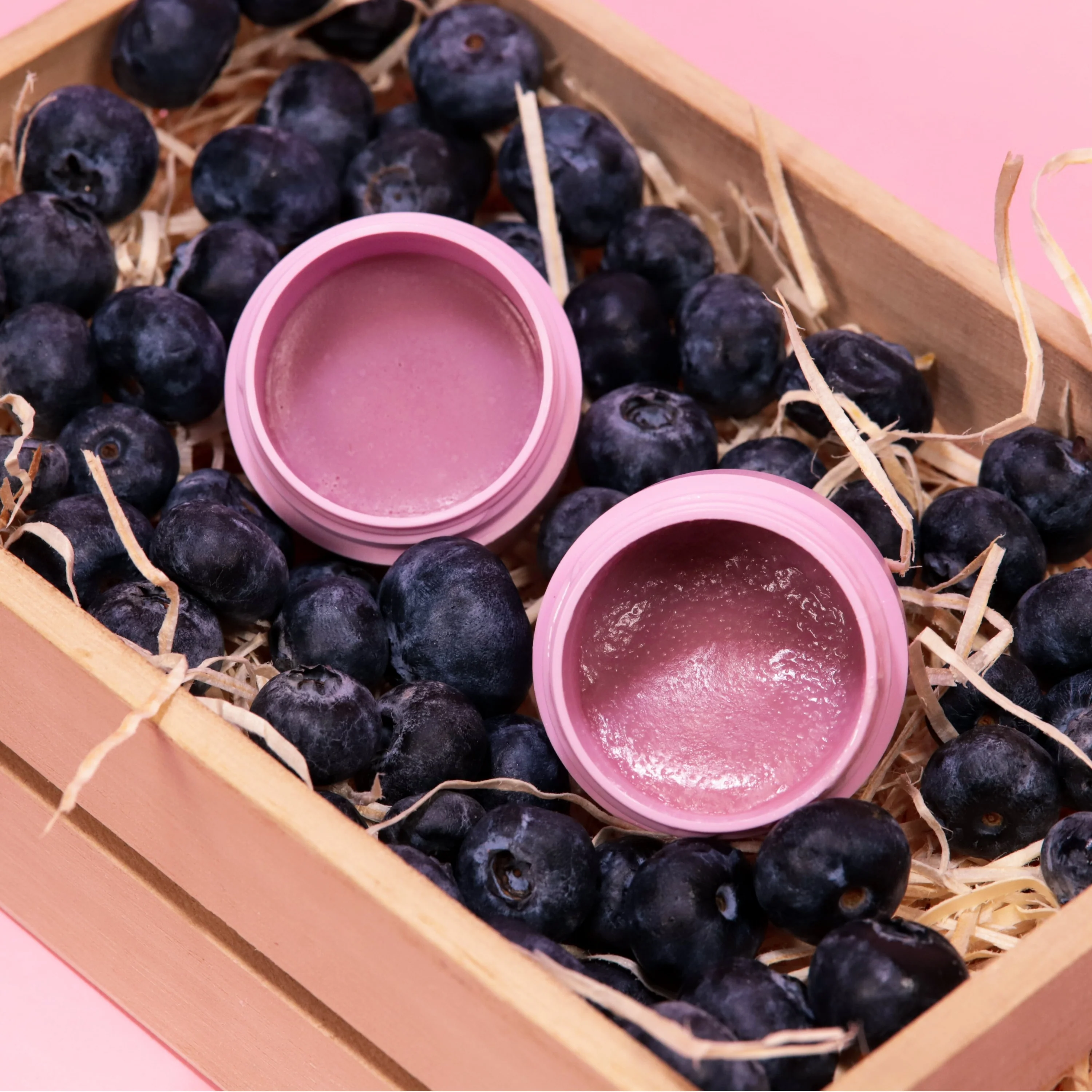 Moisturizing Blueberry Lip Balm & Lip Scrub Kiss Therapy Kit - Image 5