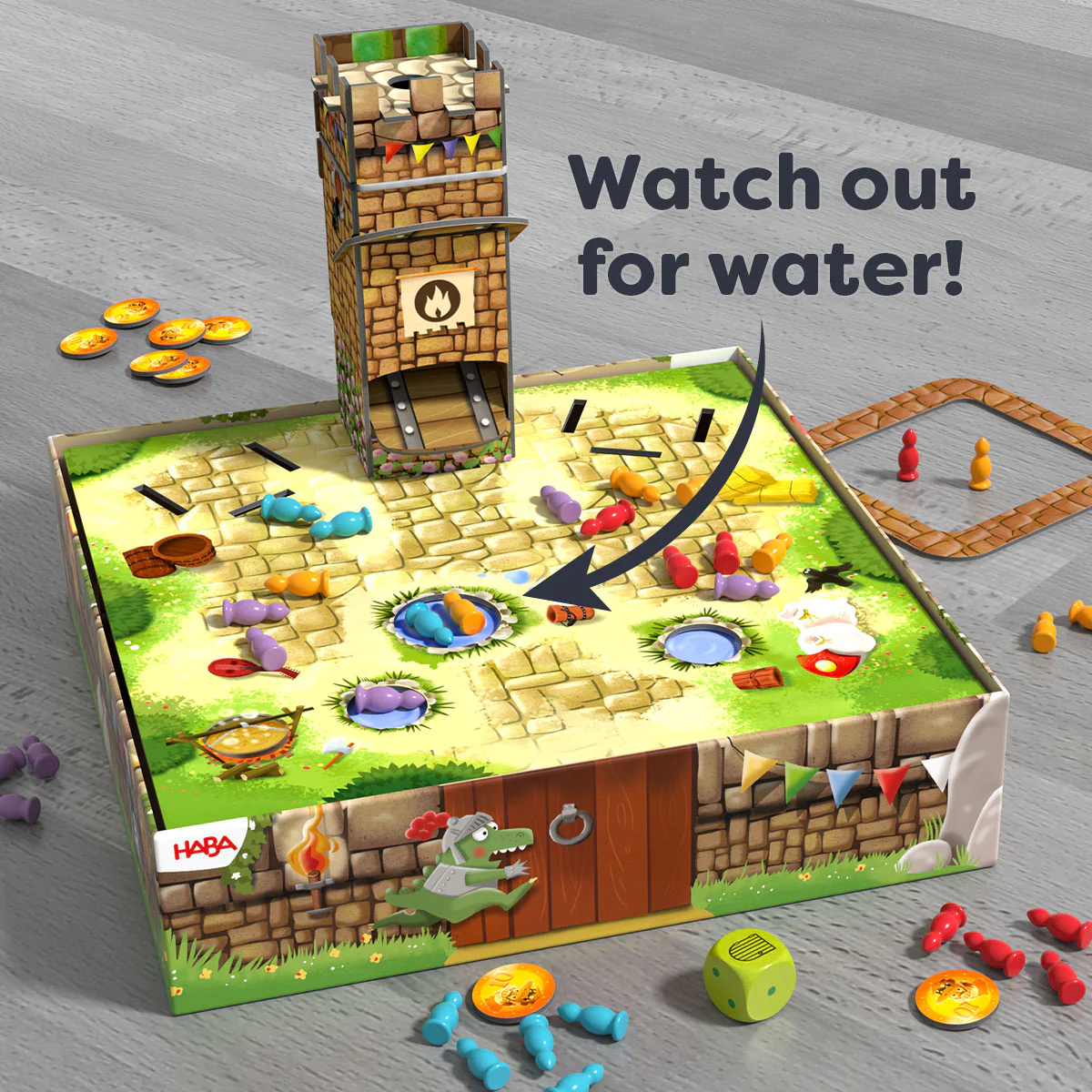Knuckling Knights 3D Board Game - Dragon Spectacle, 4+ Years - Image 7