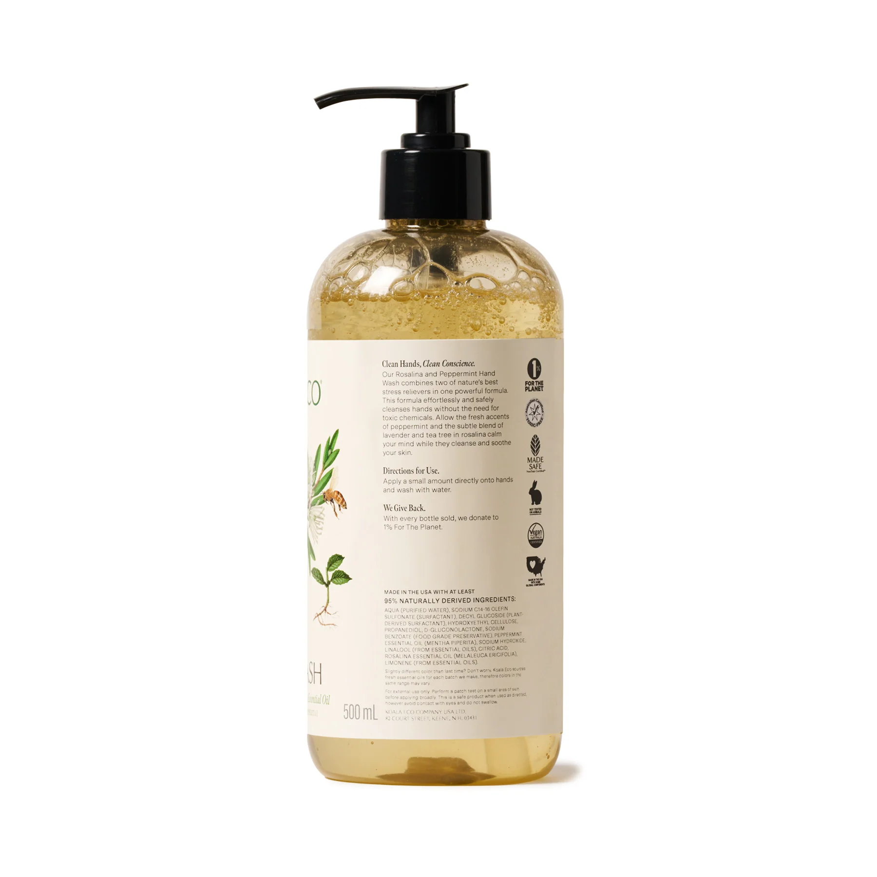 Hand Wash - Rosalina and Peppermint - Image 4