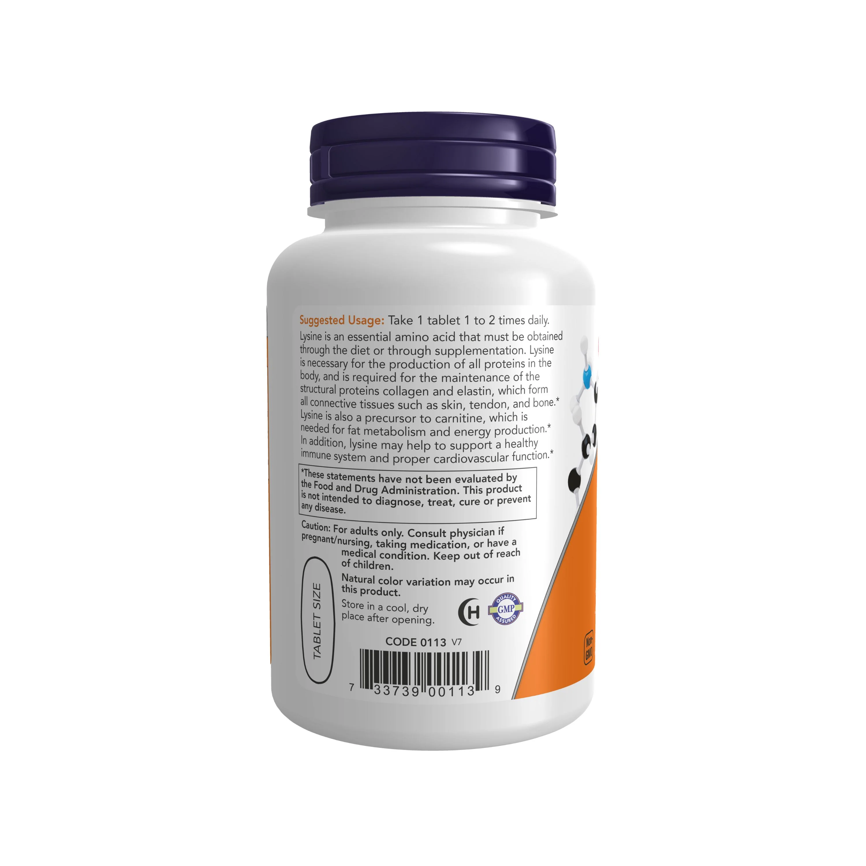L-LYSINE 1000mg - For Healthy Immune Function - Image 3