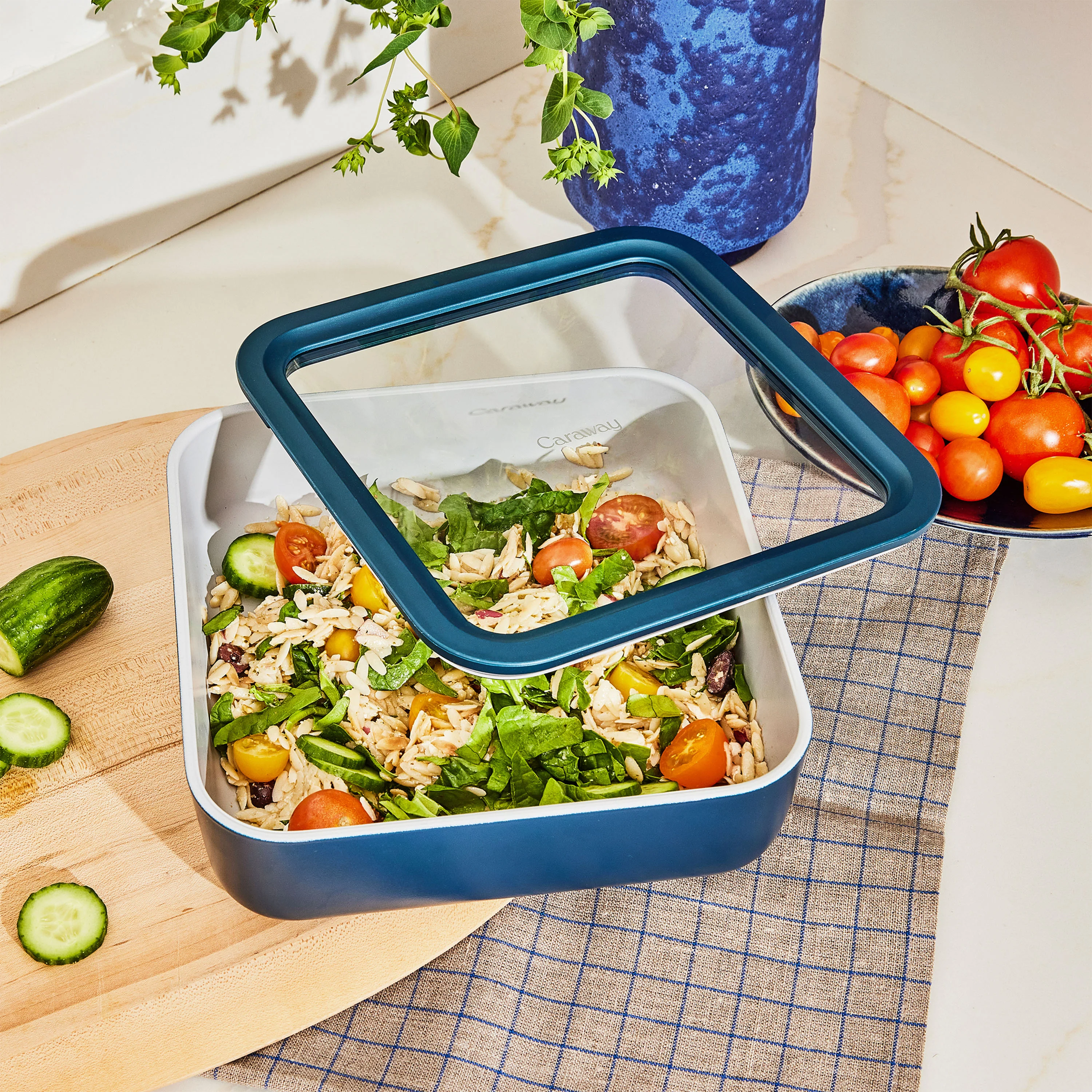 Large Glass Food Container - Image 8