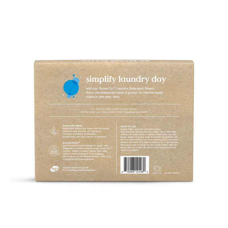 Laundry Detergent Sheets, Pre-Measured — Tough on Stains - Image 7