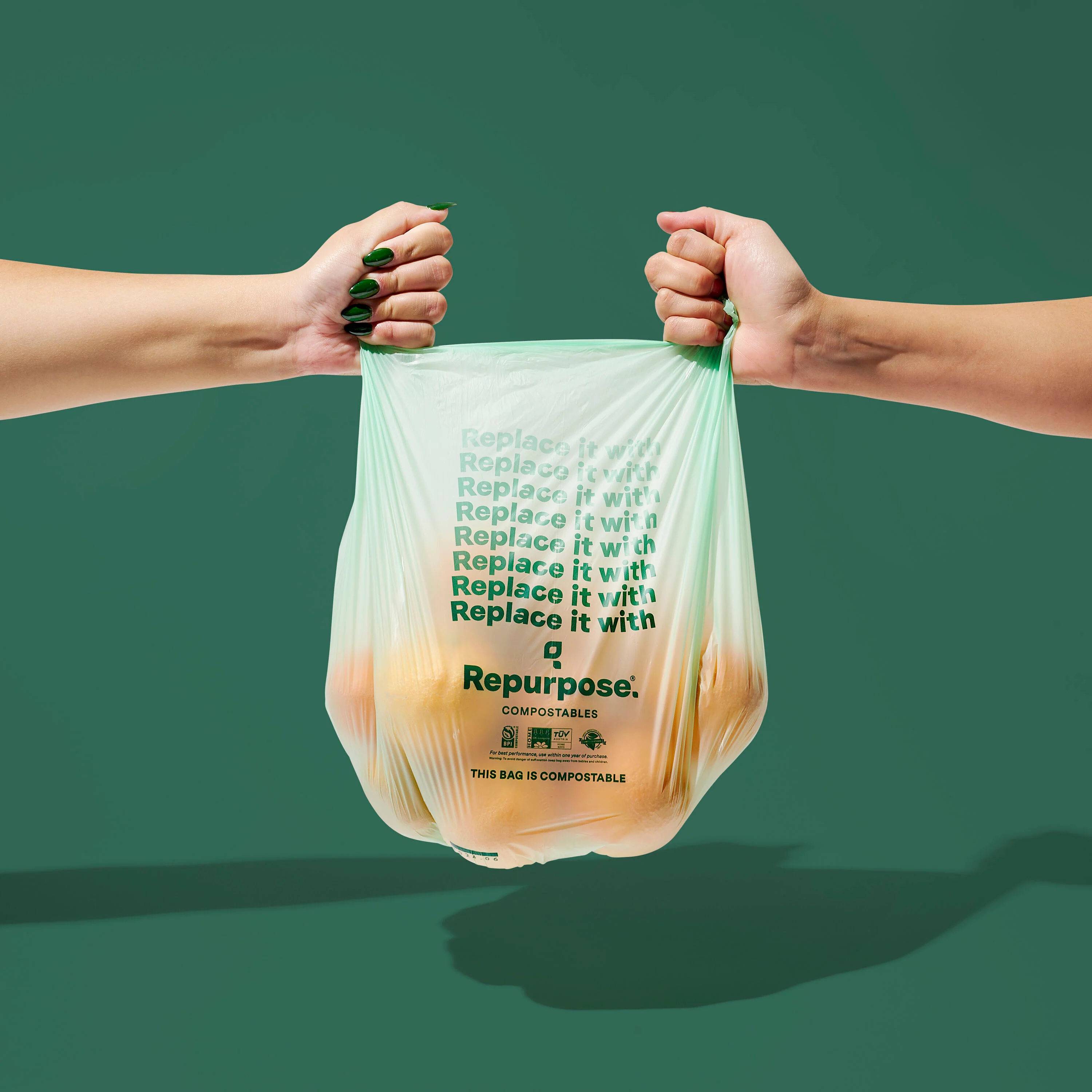 Compostable Small Bin Bags, Lavender Scented - Image 6